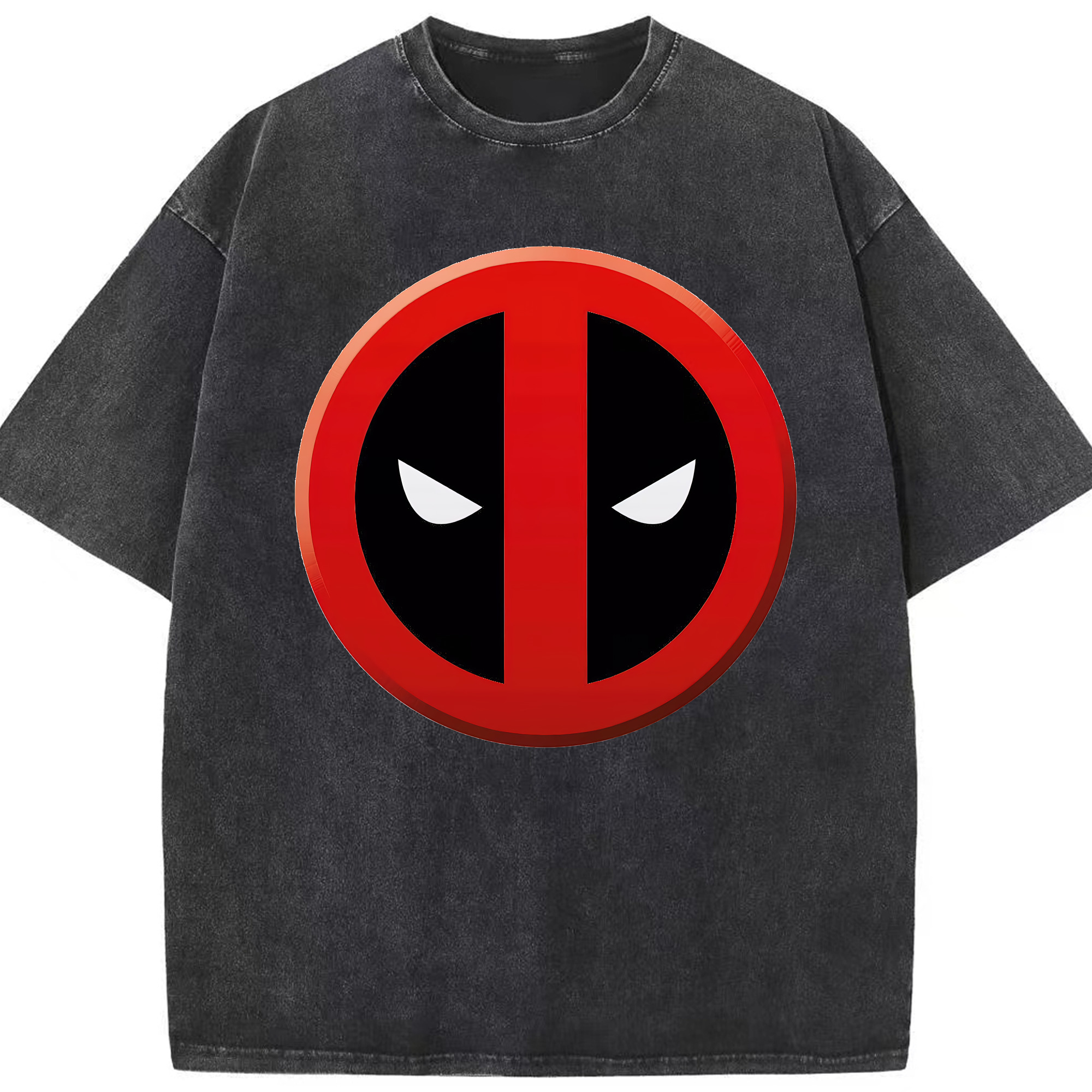 （画像用） Deadpool デッドプール 綿100% ヴィンテージ風 半袖Tシャツ（フロントプリント）