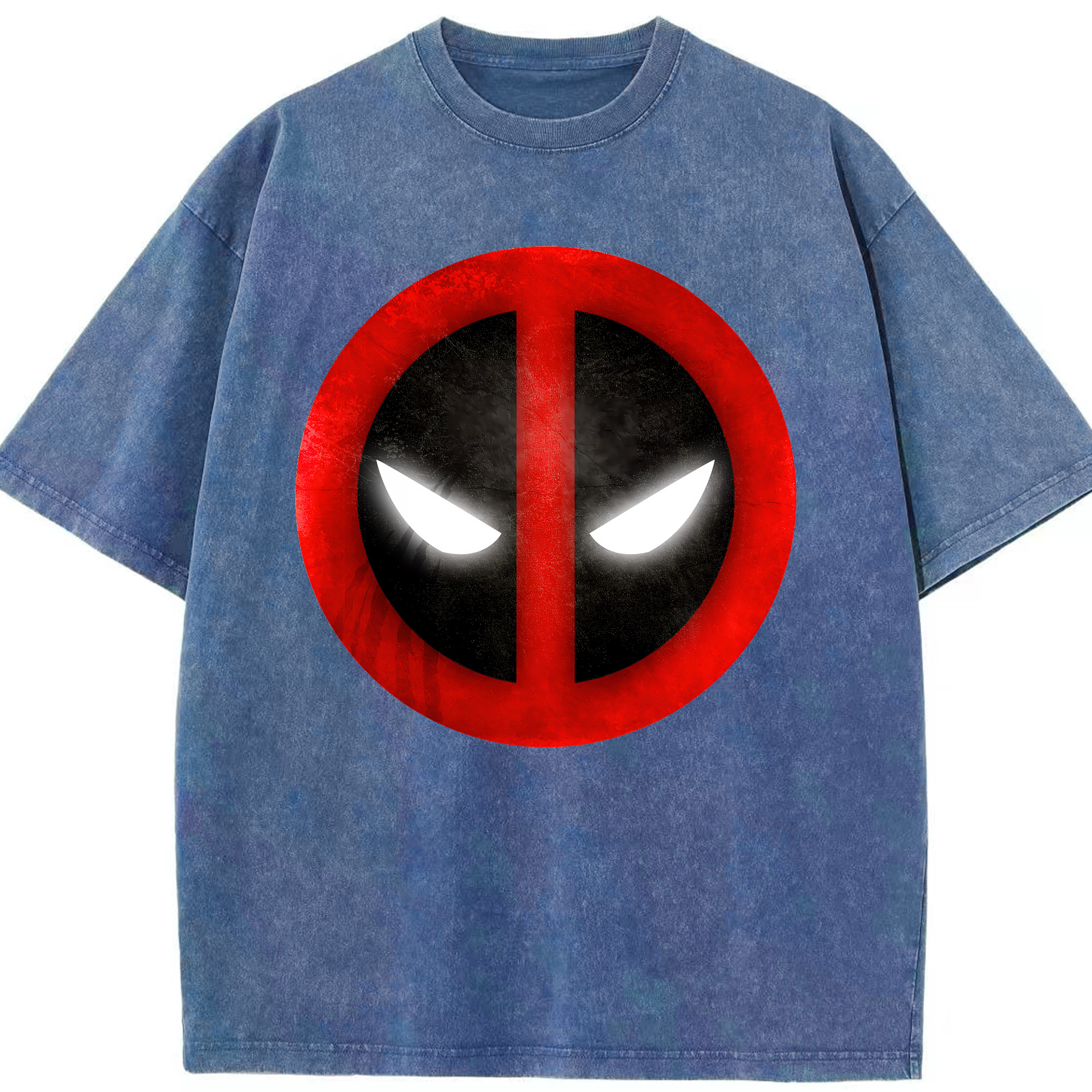 （画像用） Deadpool デッドプール 綿100% ヴィンテージ風 半袖Tシャツ（フロントプリント）