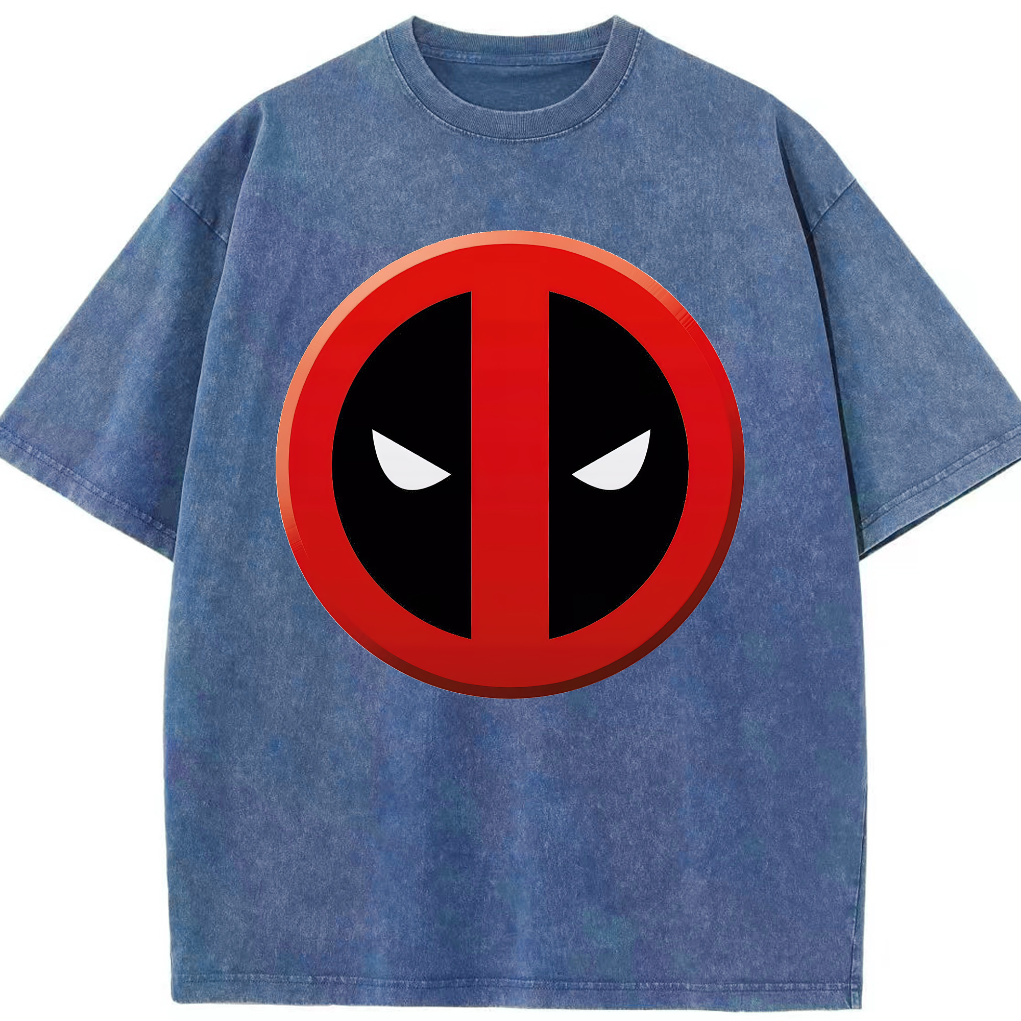 （画像用） Deadpool デッドプール 綿100% ヴィンテージ風 半袖Tシャツ（フロントプリント）