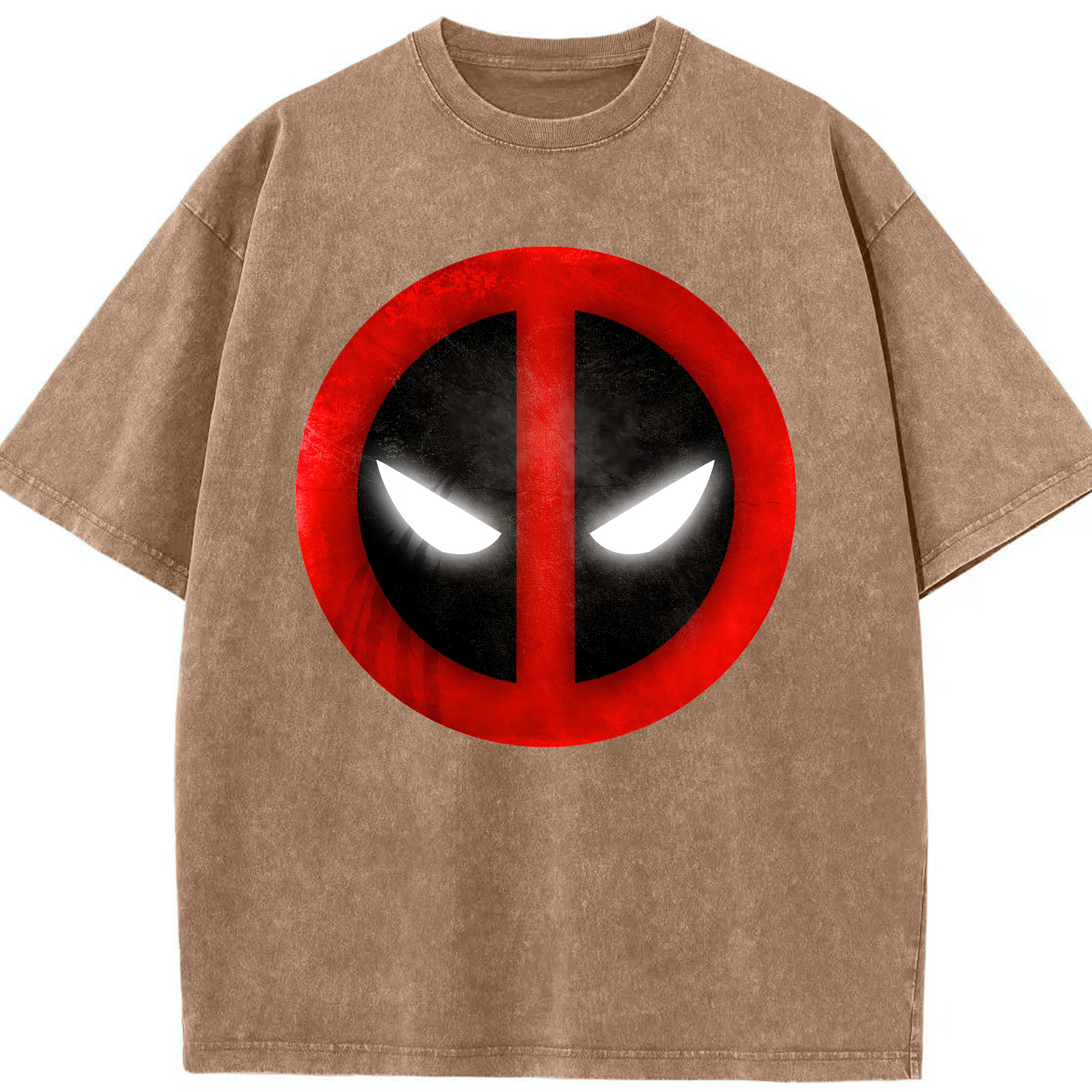 （画像用） Deadpool デッドプール 綿100% ヴィンテージ風 半袖Tシャツ（フロントプリント）
