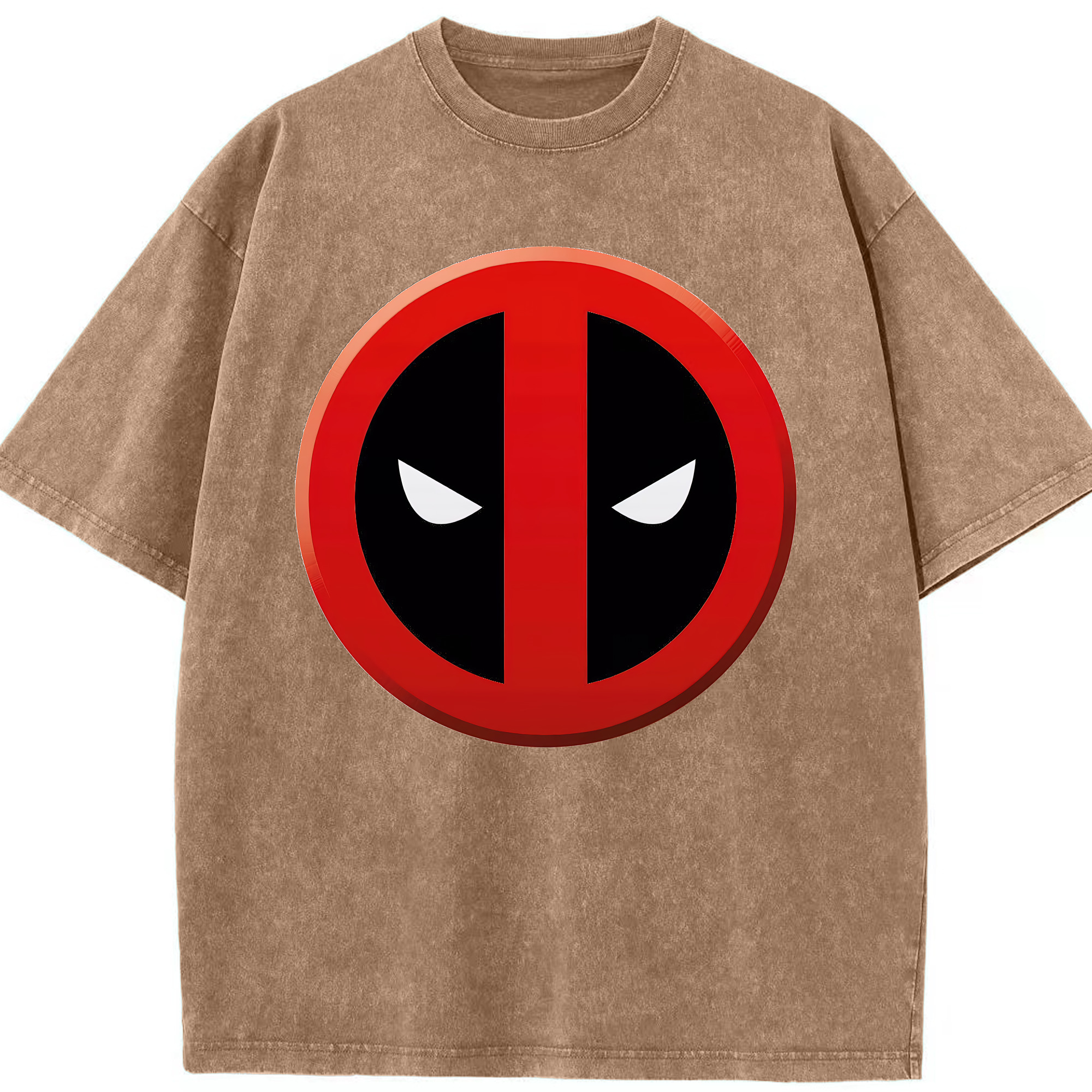 （画像用） Deadpool デッドプール 綿100% ヴィンテージ風 半袖Tシャツ（フロントプリント）