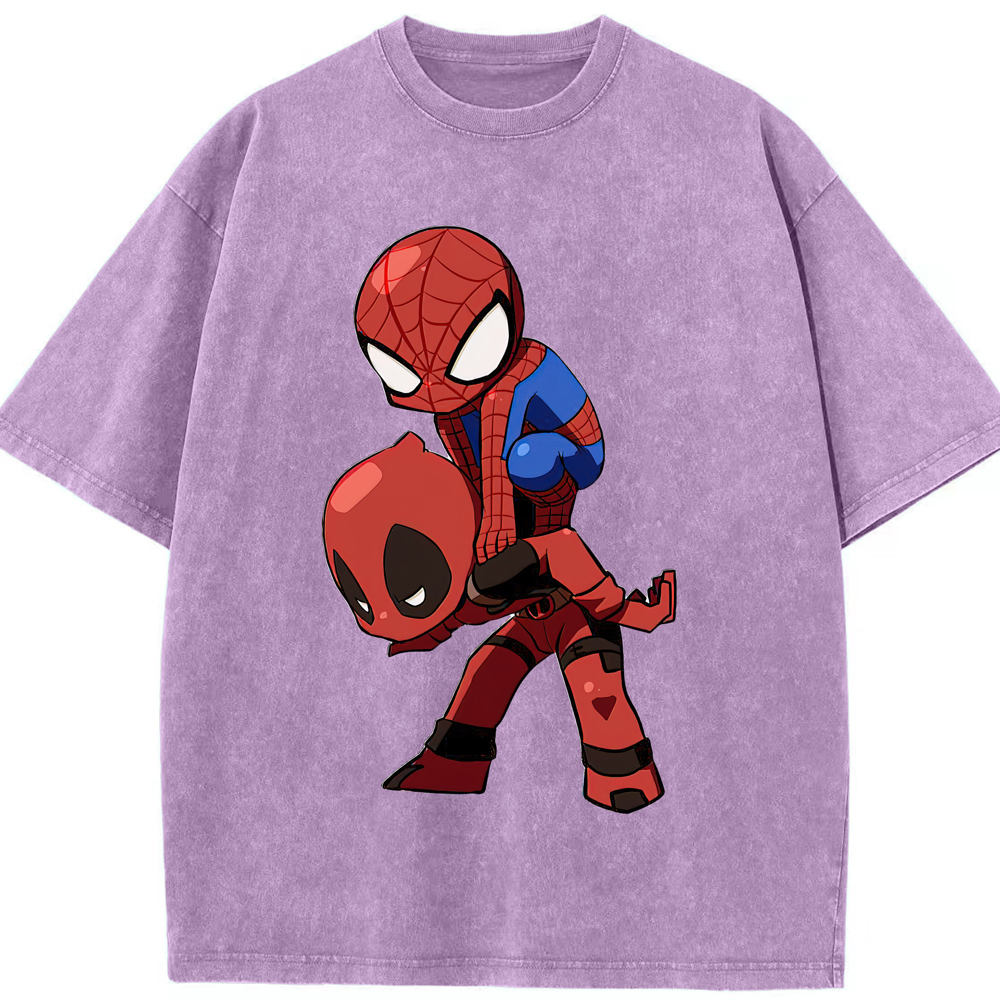 （画像用） Deadpool デッドプール 綿100% ヴィンテージ風 半袖Tシャツ（フロントプリント）