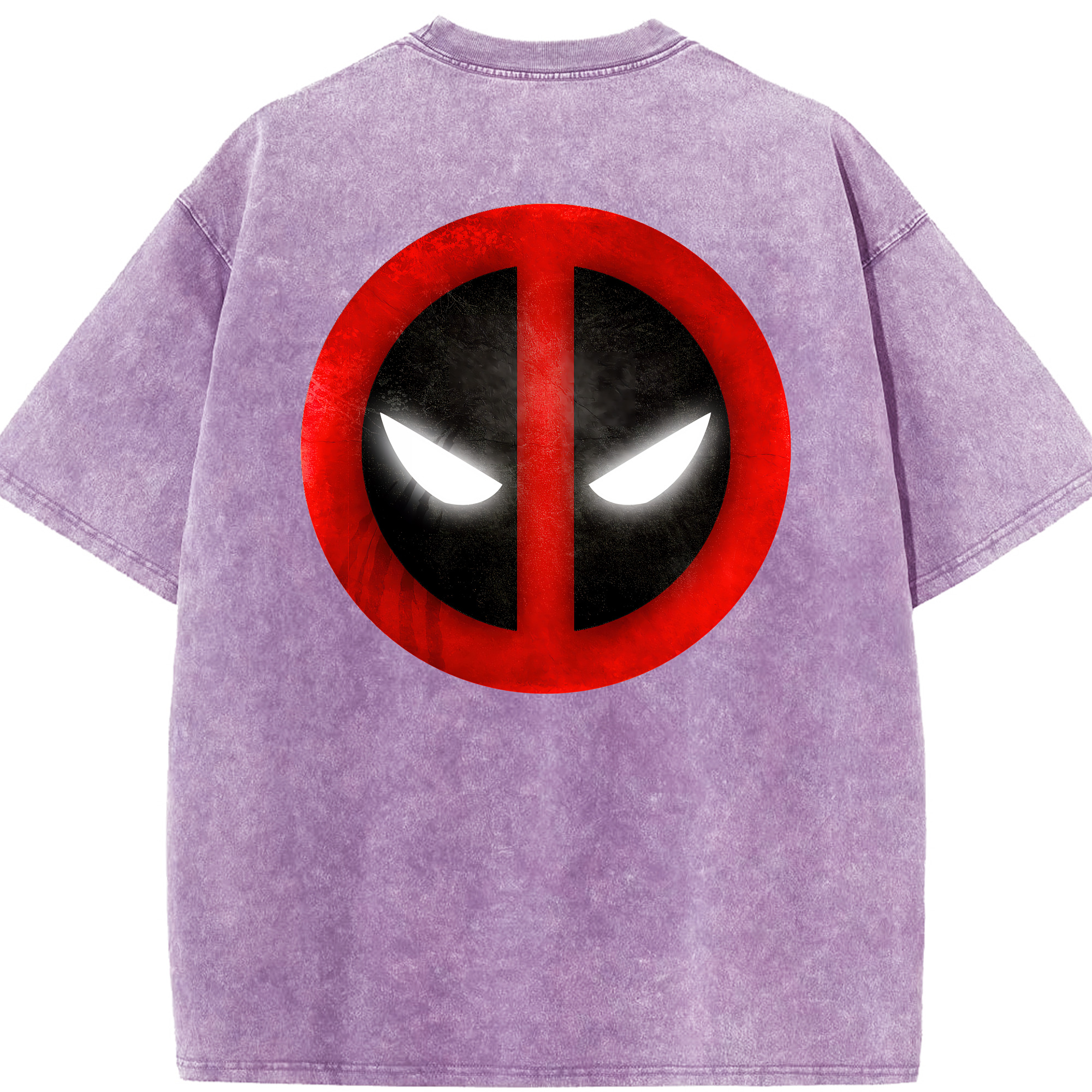 （画像用） Deadpool デッドプール 綿100% ヴィンテージ風 半袖Tシャツ（背面プリント）