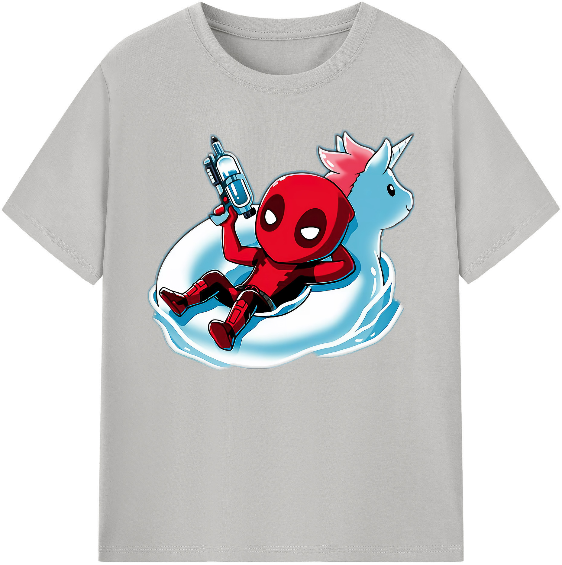 （画像用） Deadpool デッドプール 綿100％ メンズ半袖Tシャツ｜肌触りやわらか＆通気性
