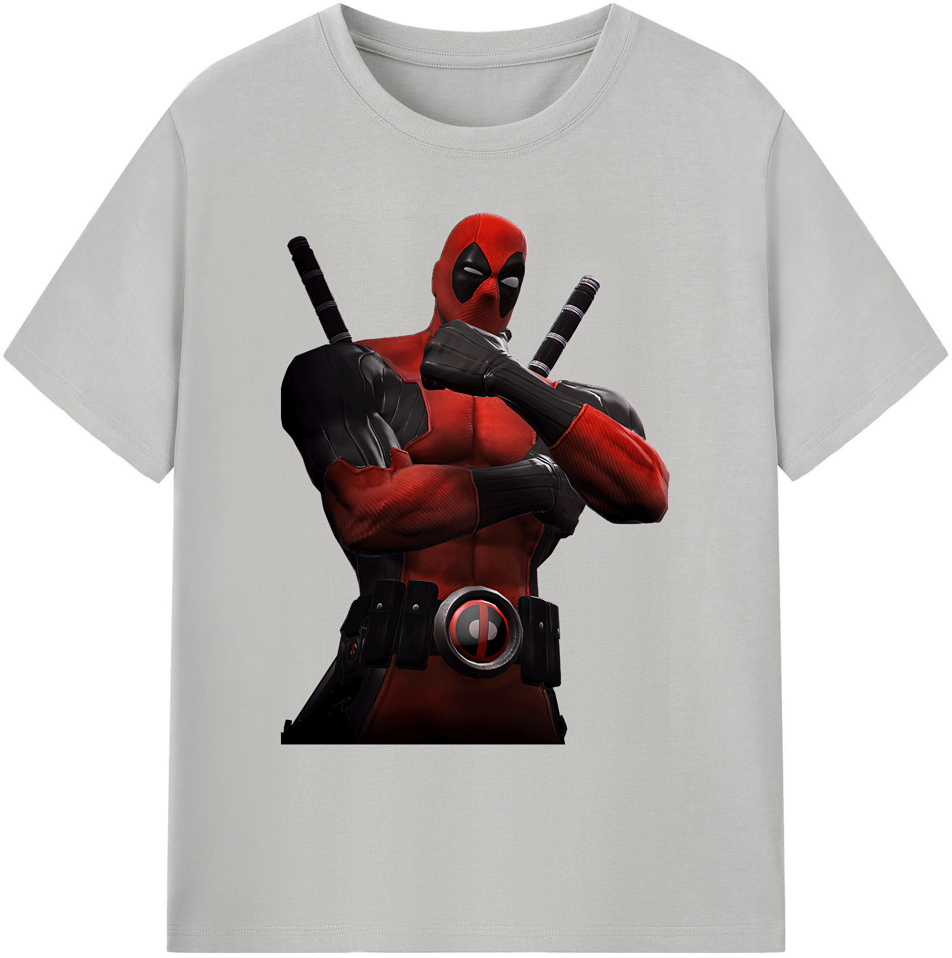 （画像用） Deadpool デッドプール 綿100％ メンズ半袖Tシャツ｜肌触りやわらか＆通気性