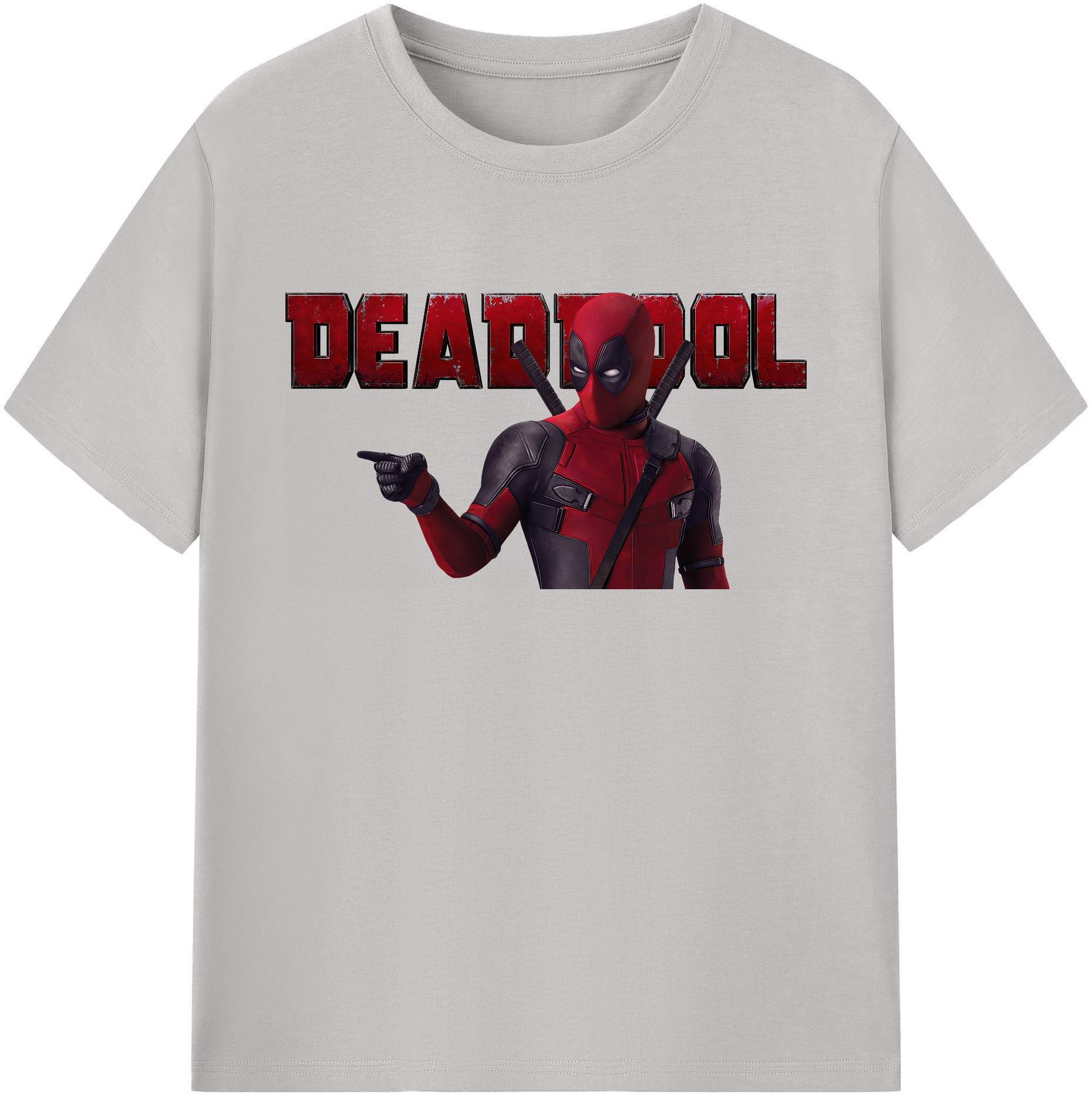 （画像用） Deadpool デッドプール 綿100％ メンズ半袖Tシャツ｜肌触りやわらか＆通気性