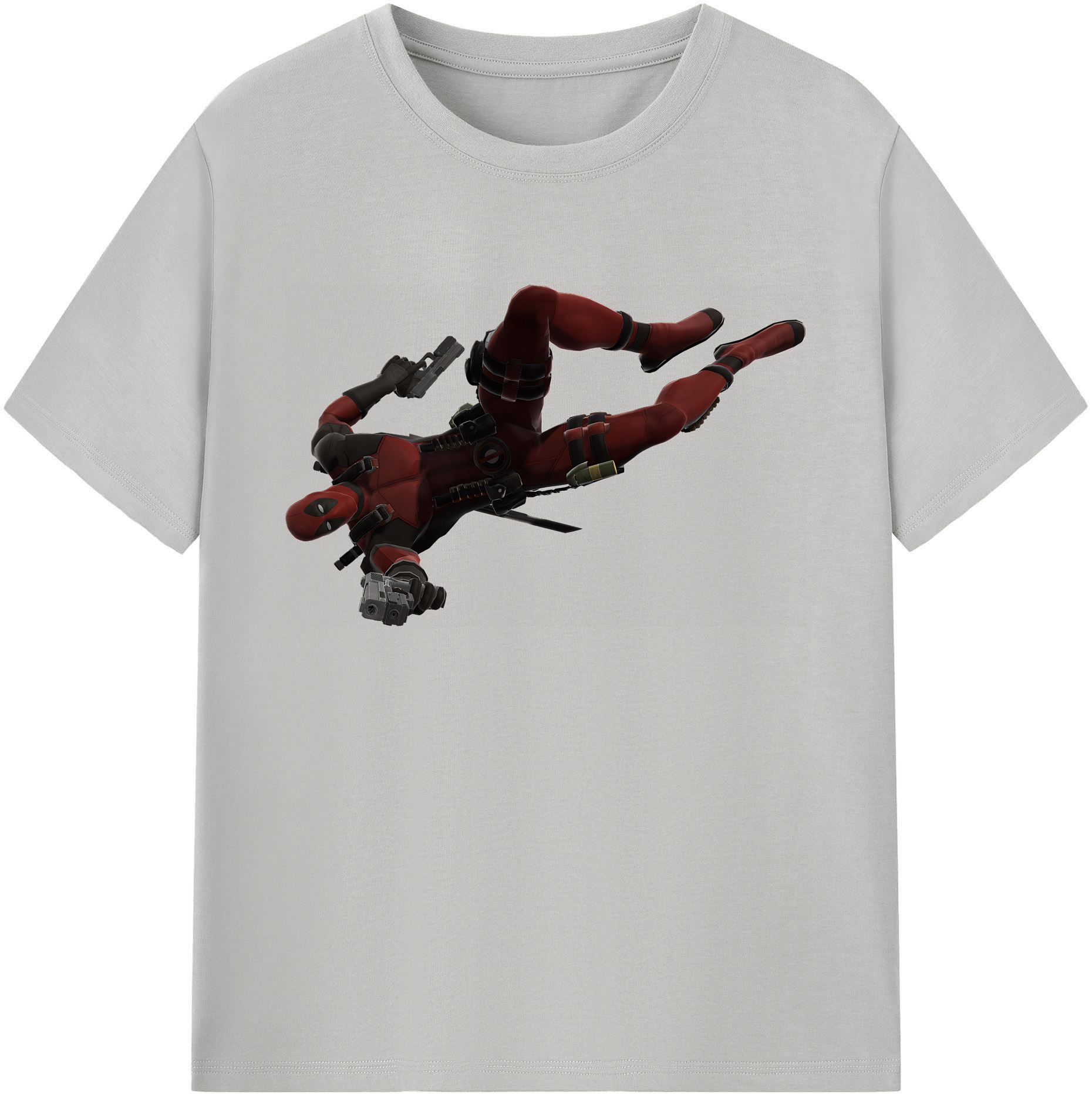 （画像用） Deadpool デッドプール 綿100％ メンズ半袖Tシャツ｜肌触りやわらか＆通気性
