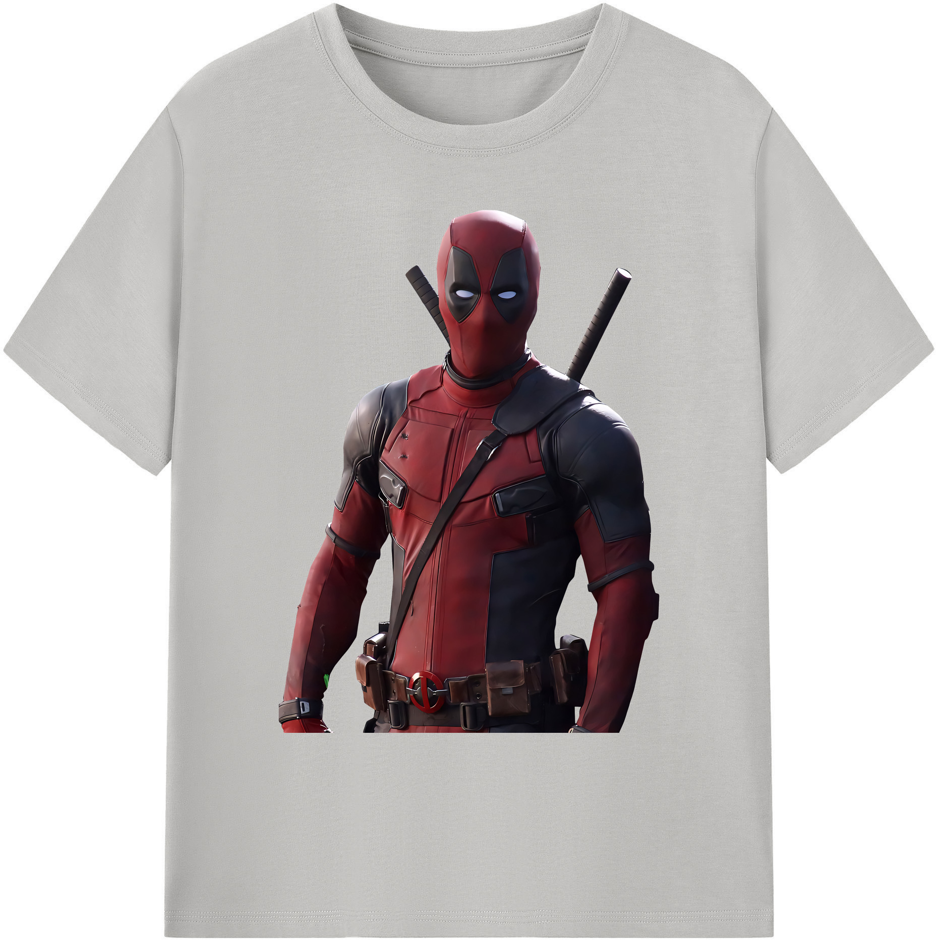 （画像用） Deadpool デッドプール 綿100％ メンズ半袖Tシャツ｜肌触りやわらか＆通気性