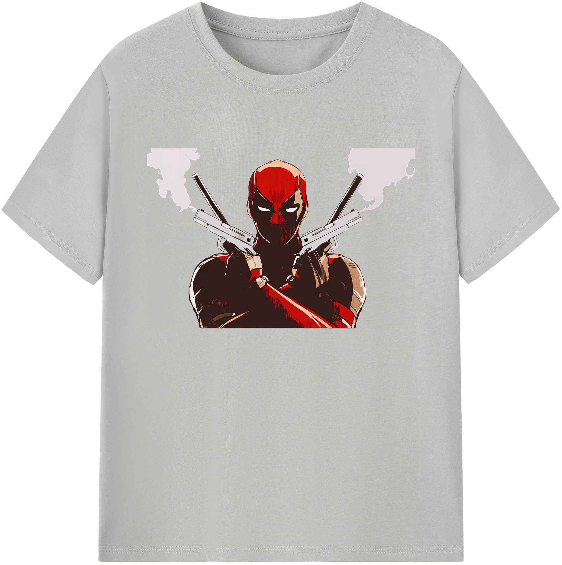 （画像用） Deadpool デッドプール 綿100％ メンズ半袖Tシャツ｜肌触りやわらか＆通気性