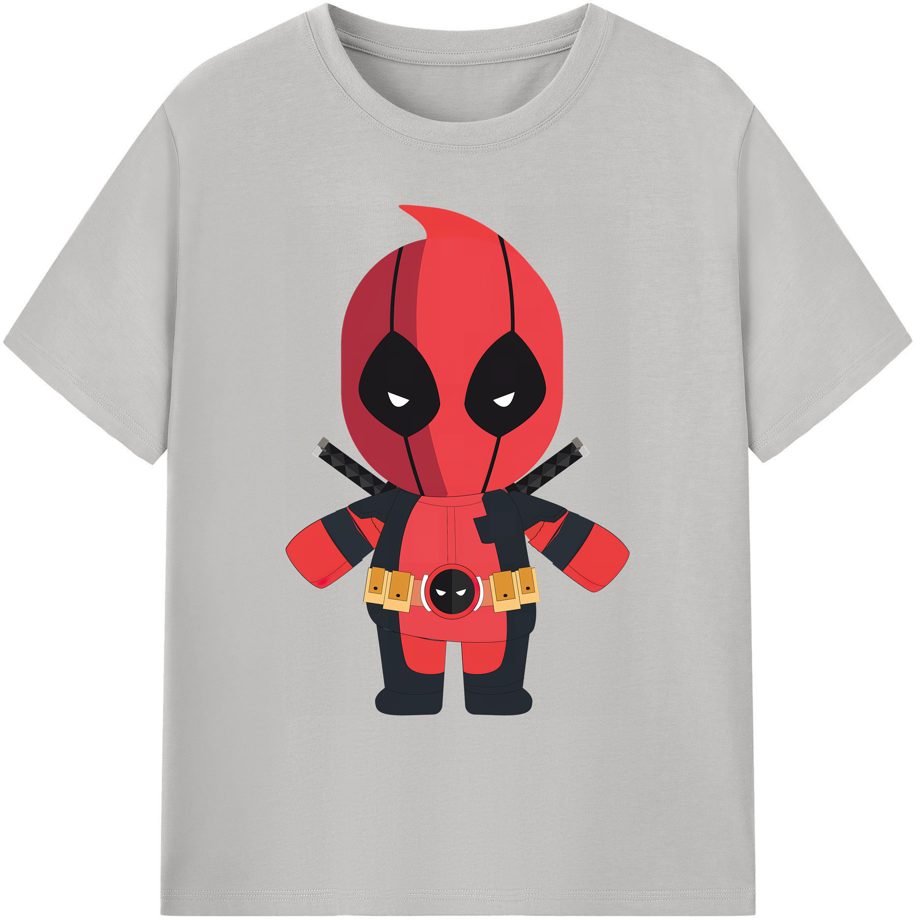 （画像用） Deadpool デッドプール 綿100％ メンズ半袖Tシャツ｜肌触りやわらか＆通気性