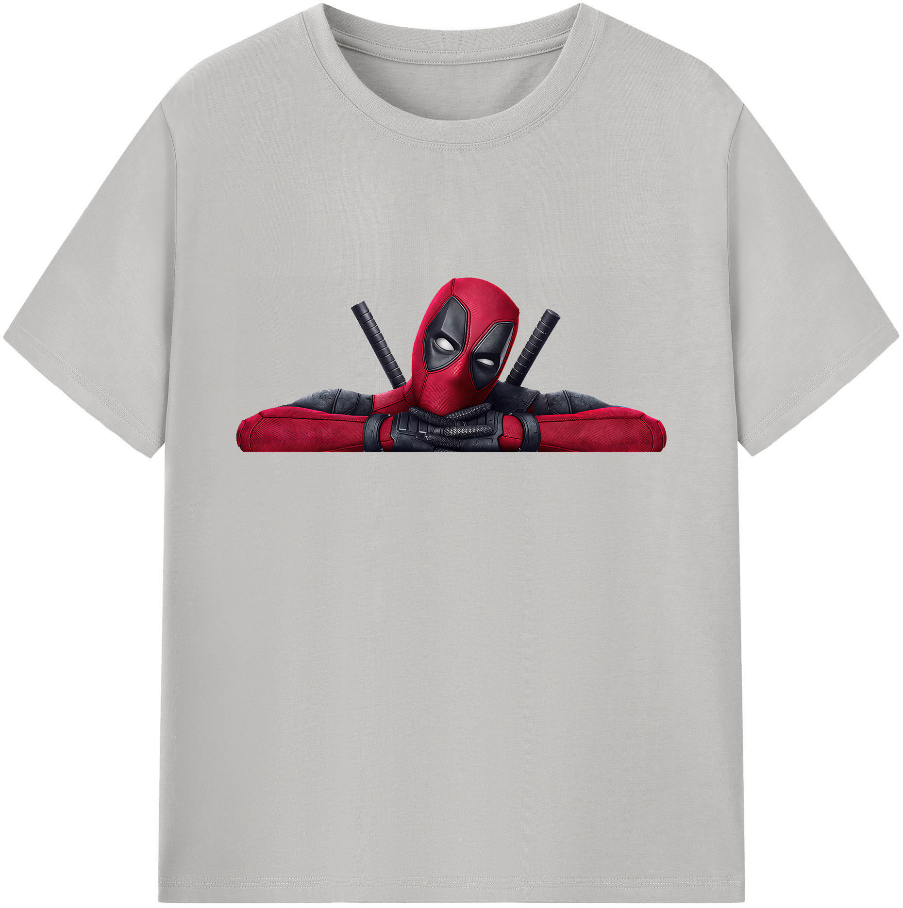 （画像用） Deadpool デッドプール 綿100％ メンズ半袖Tシャツ｜肌触りやわらか＆通気性