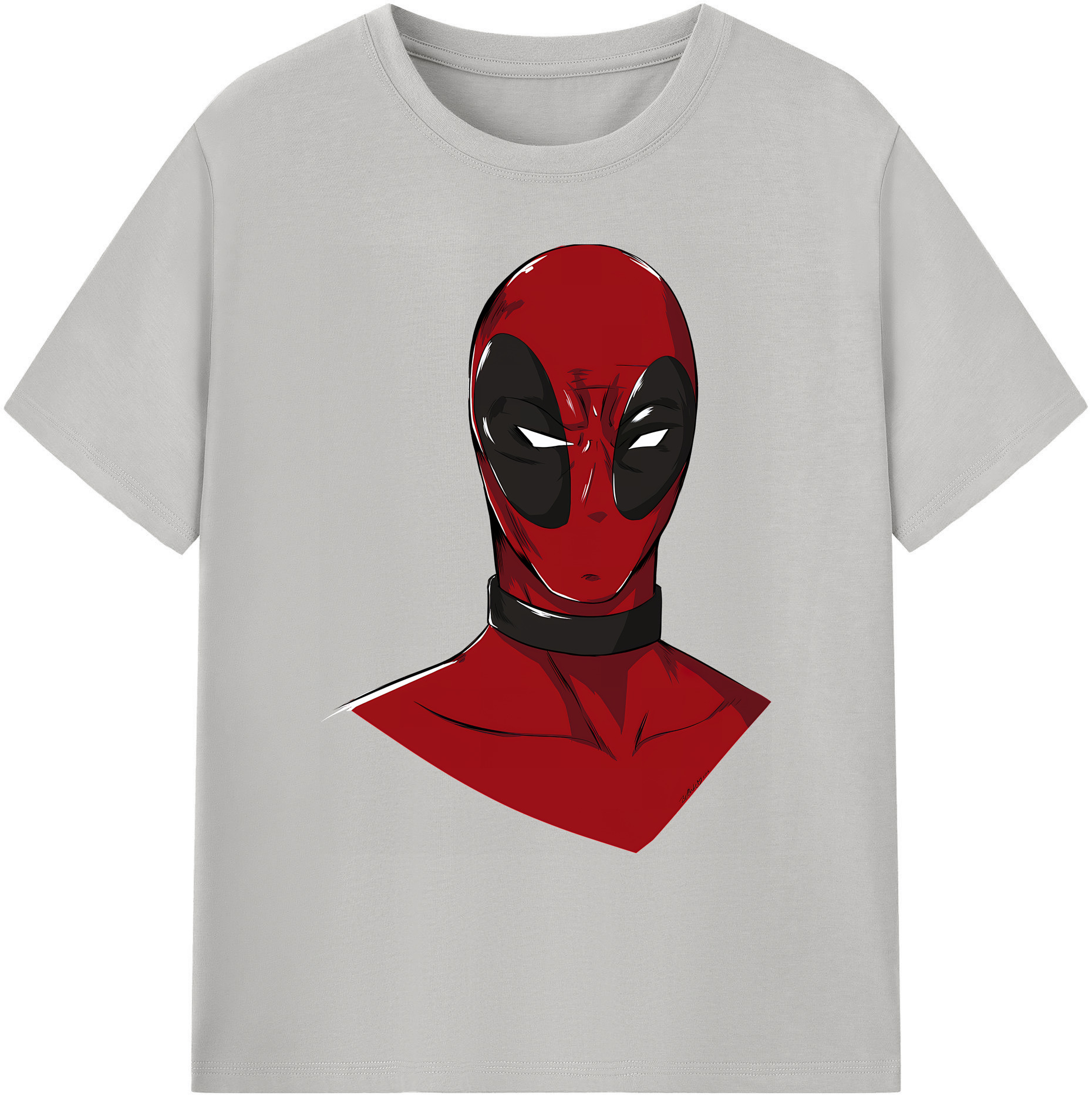 （画像用） Deadpool デッドプール 綿100％ メンズ半袖Tシャツ｜肌触りやわらか＆通気性