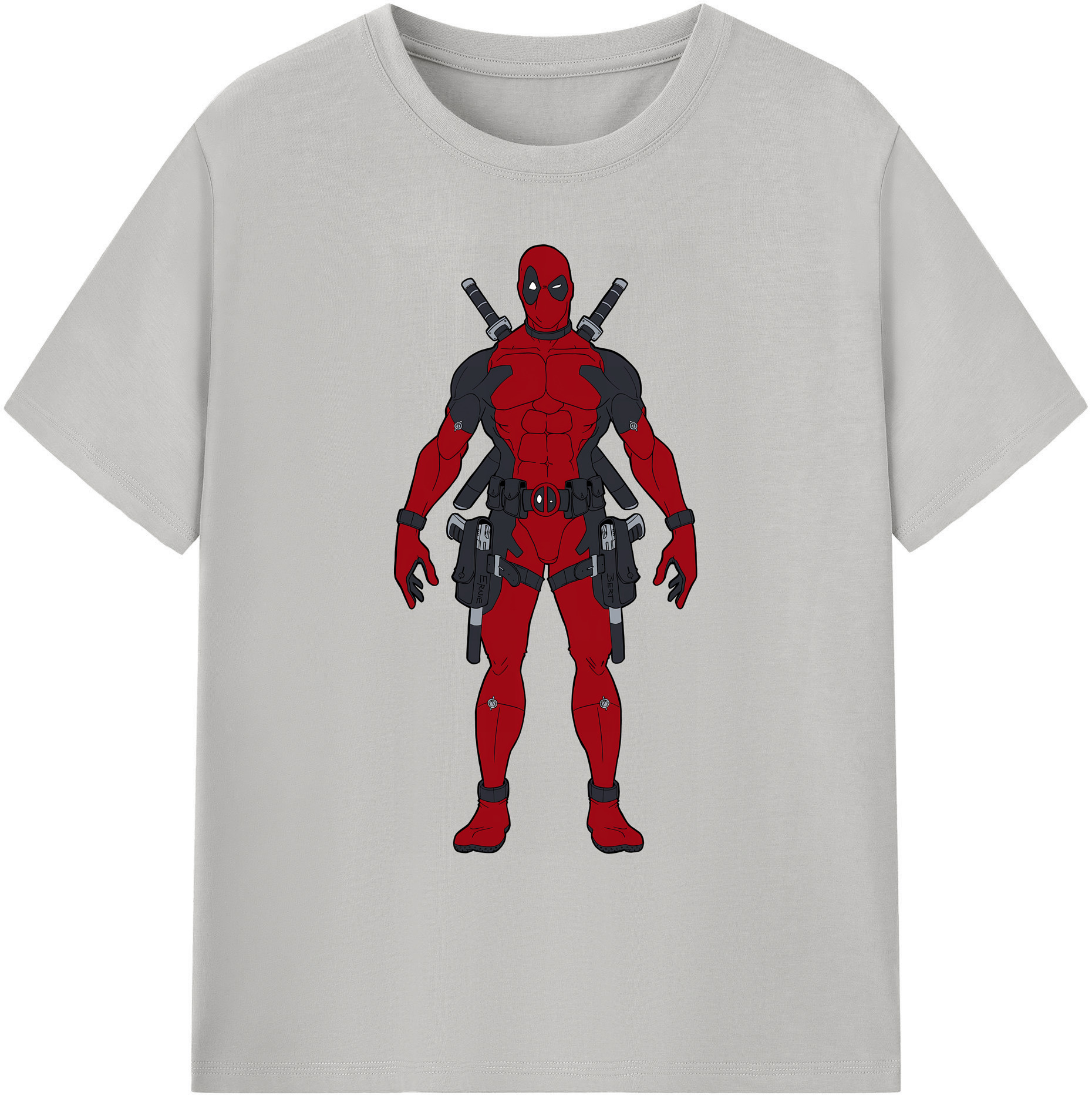（画像用） Deadpool デッドプール 綿100％ メンズ半袖Tシャツ｜肌触りやわらか＆通気性