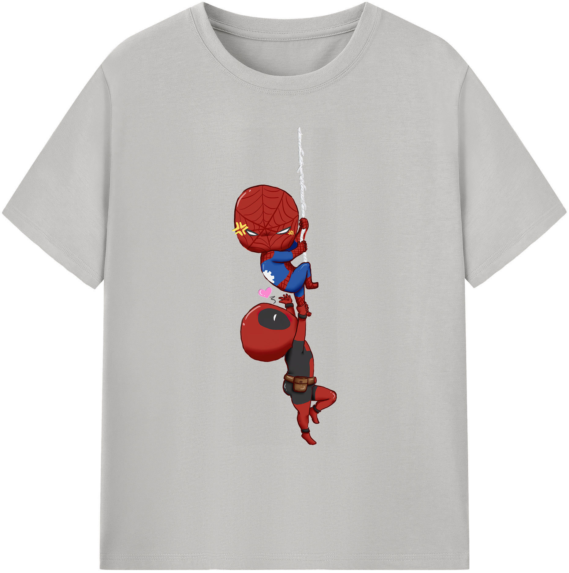 （画像用） Deadpool デッドプール 綿100％ メンズ半袖Tシャツ｜肌触りやわらか＆通気性