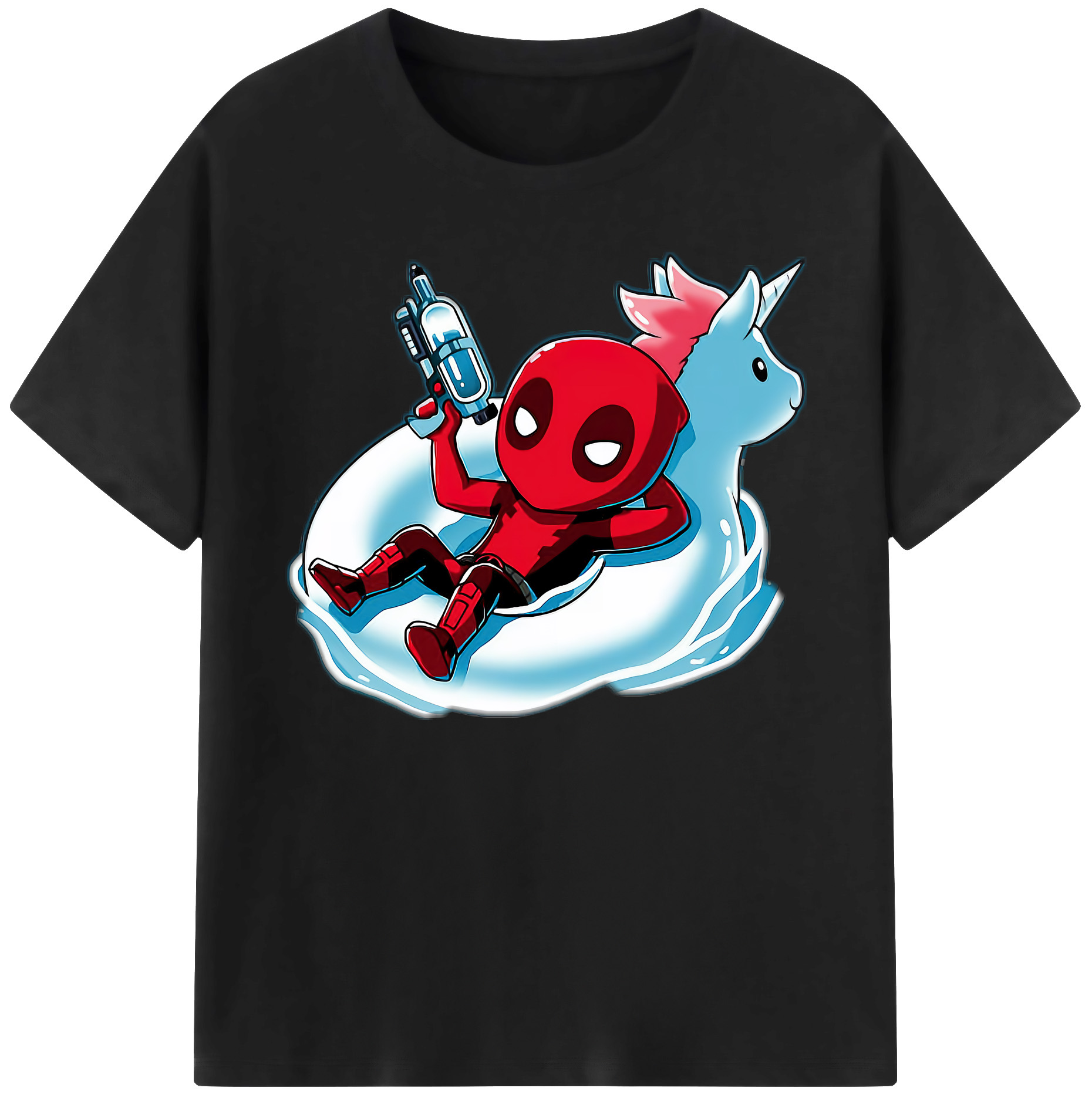 （画像用） Deadpool デッドプール 綿100％ メンズ半袖Tシャツ｜肌触りやわらか＆通気性
