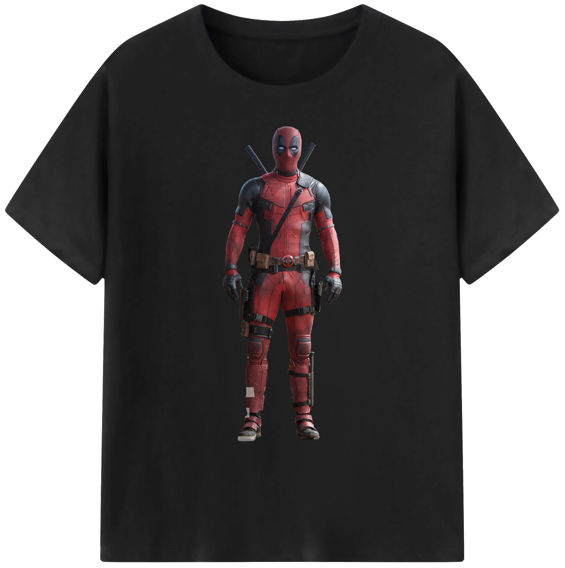 （画像用） Deadpool デッドプール 綿100％ メンズ半袖Tシャツ｜肌触りやわらか＆通気性