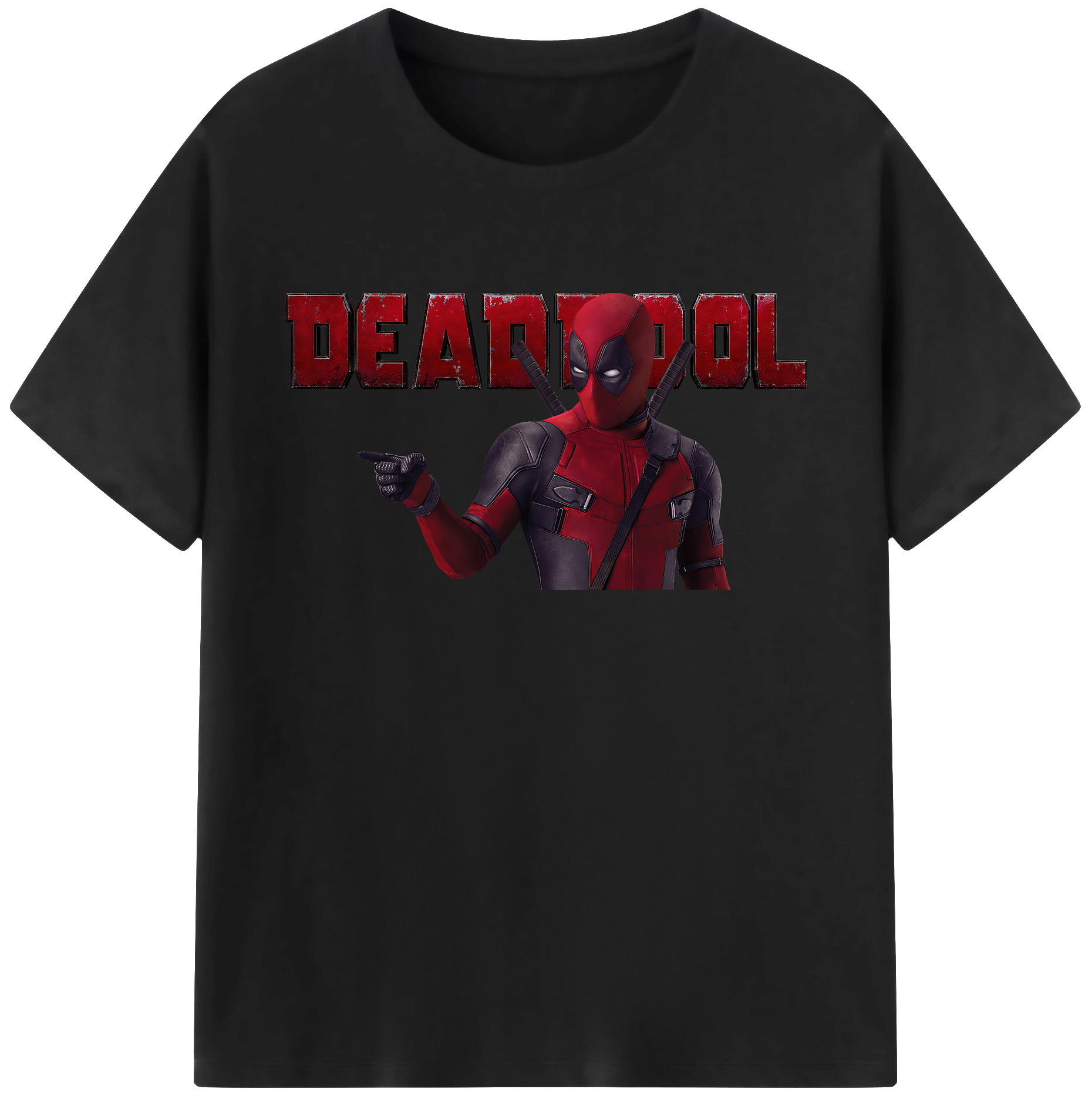 （画像用） Deadpool デッドプール 綿100％ メンズ半袖Tシャツ｜肌触りやわらか＆通気性