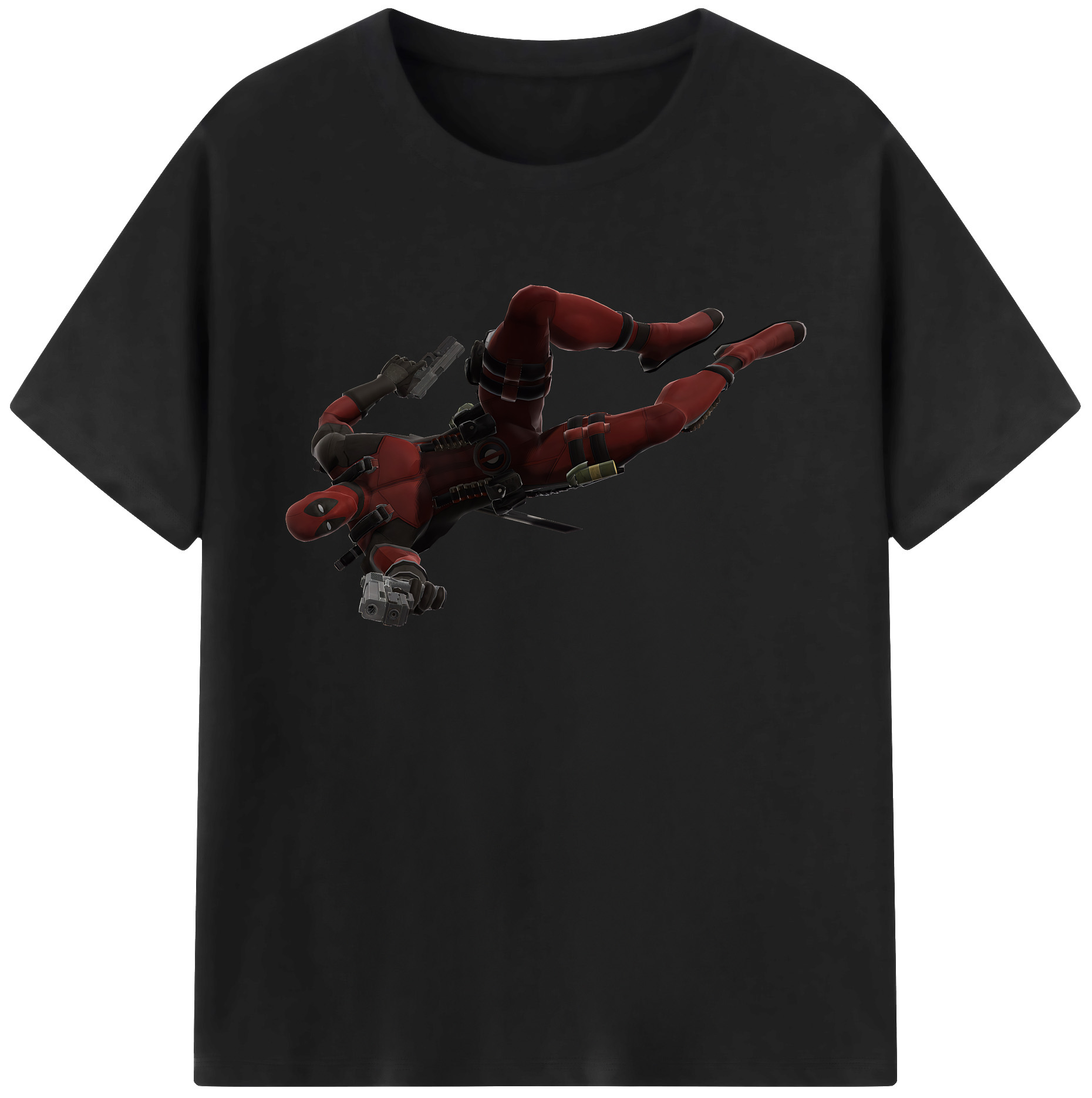 （画像用） Deadpool デッドプール 綿100％ メンズ半袖Tシャツ｜肌触りやわらか＆通気性