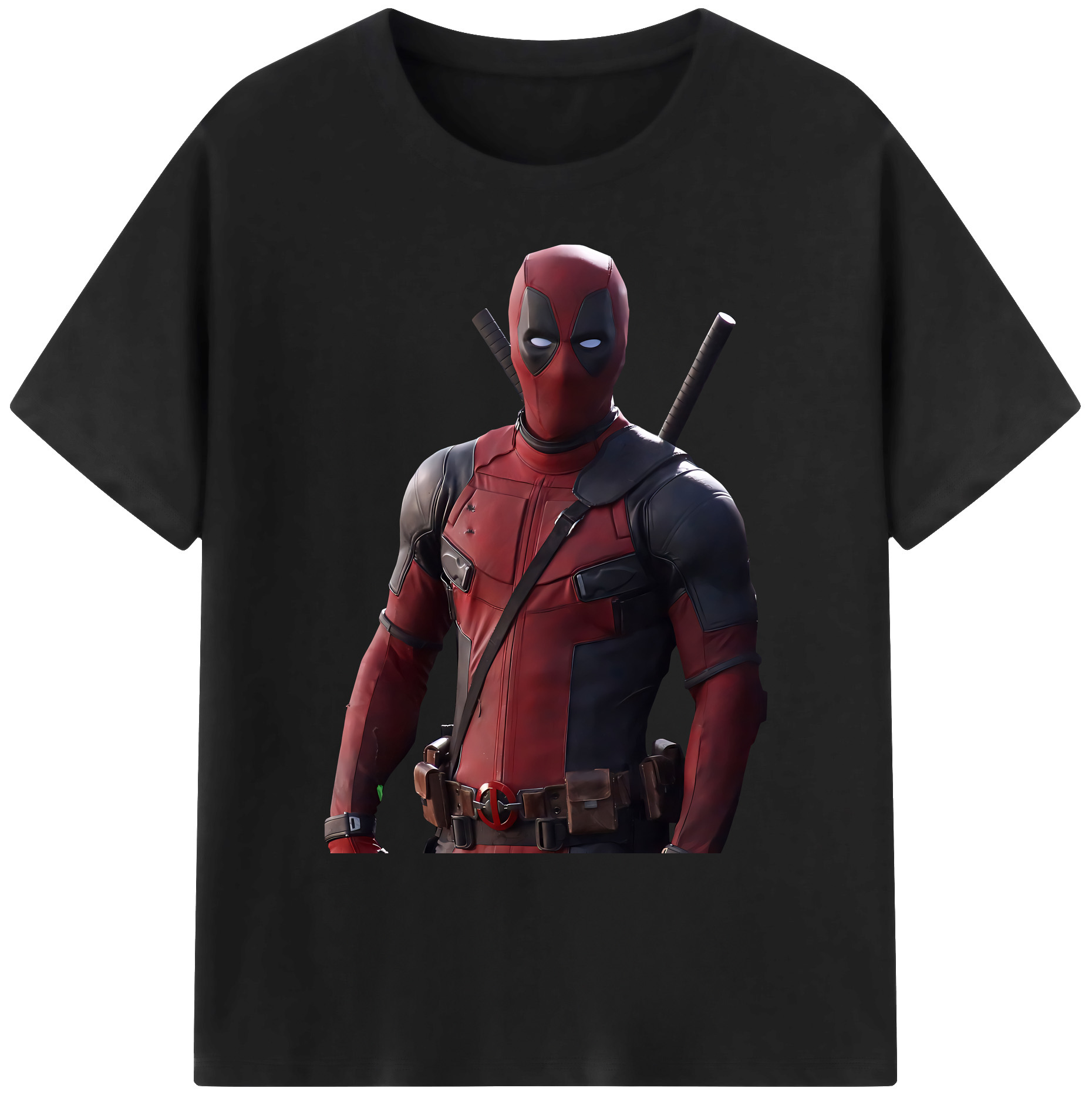 （画像用） Deadpool デッドプール 綿100％ メンズ半袖Tシャツ｜肌触りやわらか＆通気性