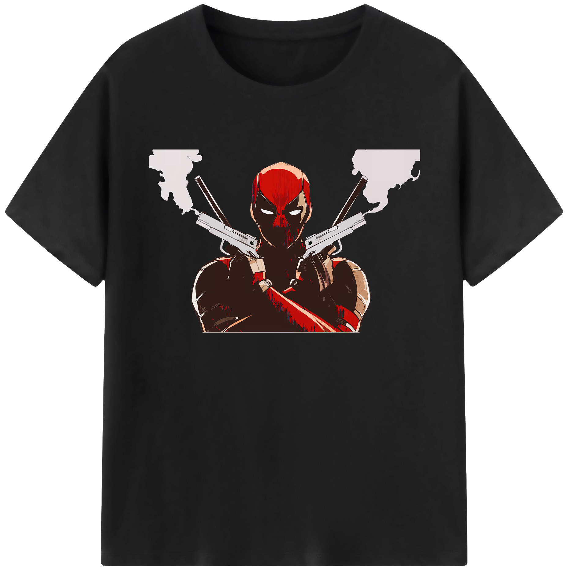 （画像用） Deadpool デッドプール 綿100％ メンズ半袖Tシャツ｜肌触りやわらか＆通気性