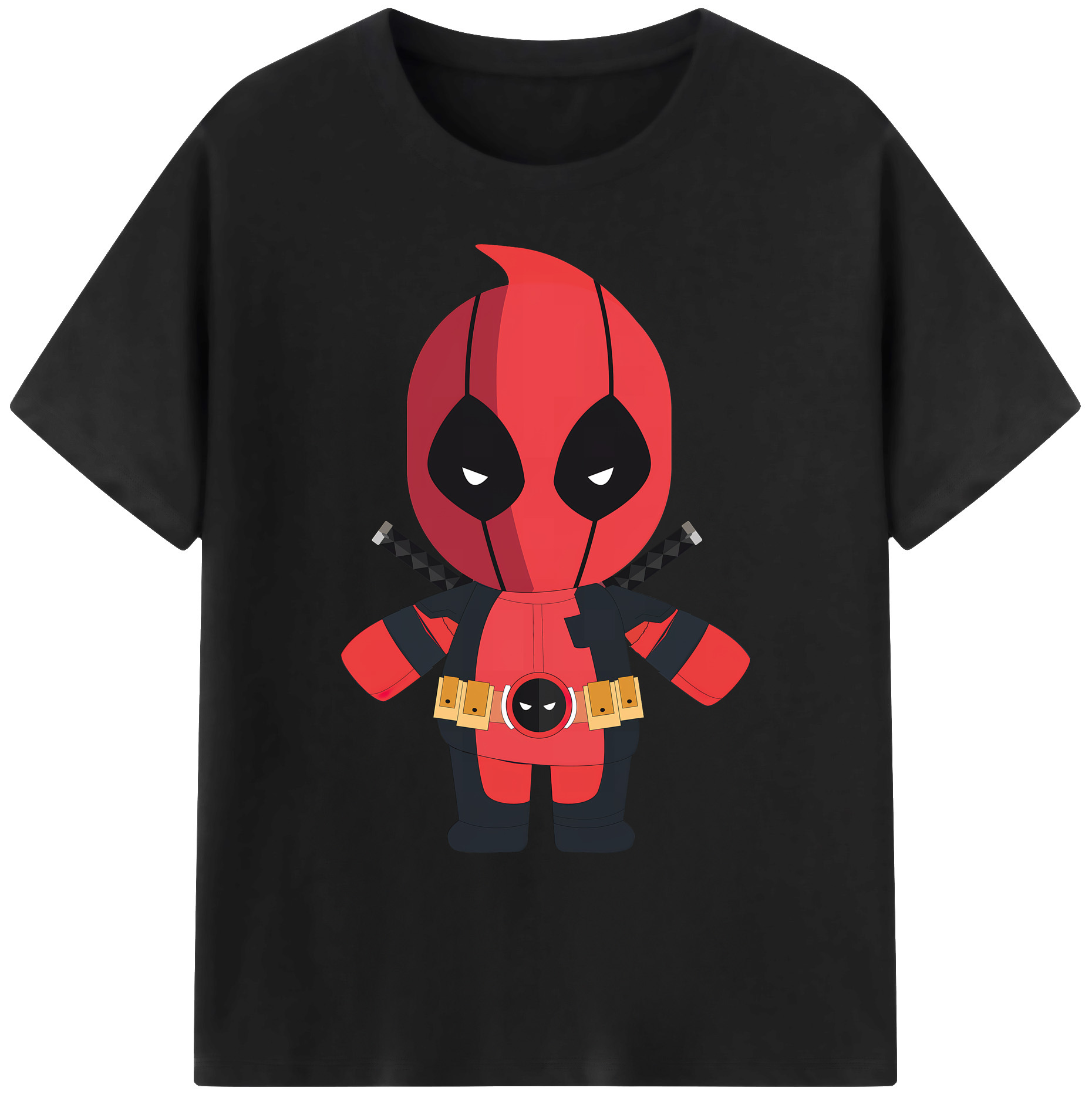 （画像用） Deadpool デッドプール 綿100％ メンズ半袖Tシャツ｜肌触りやわらか＆通気性