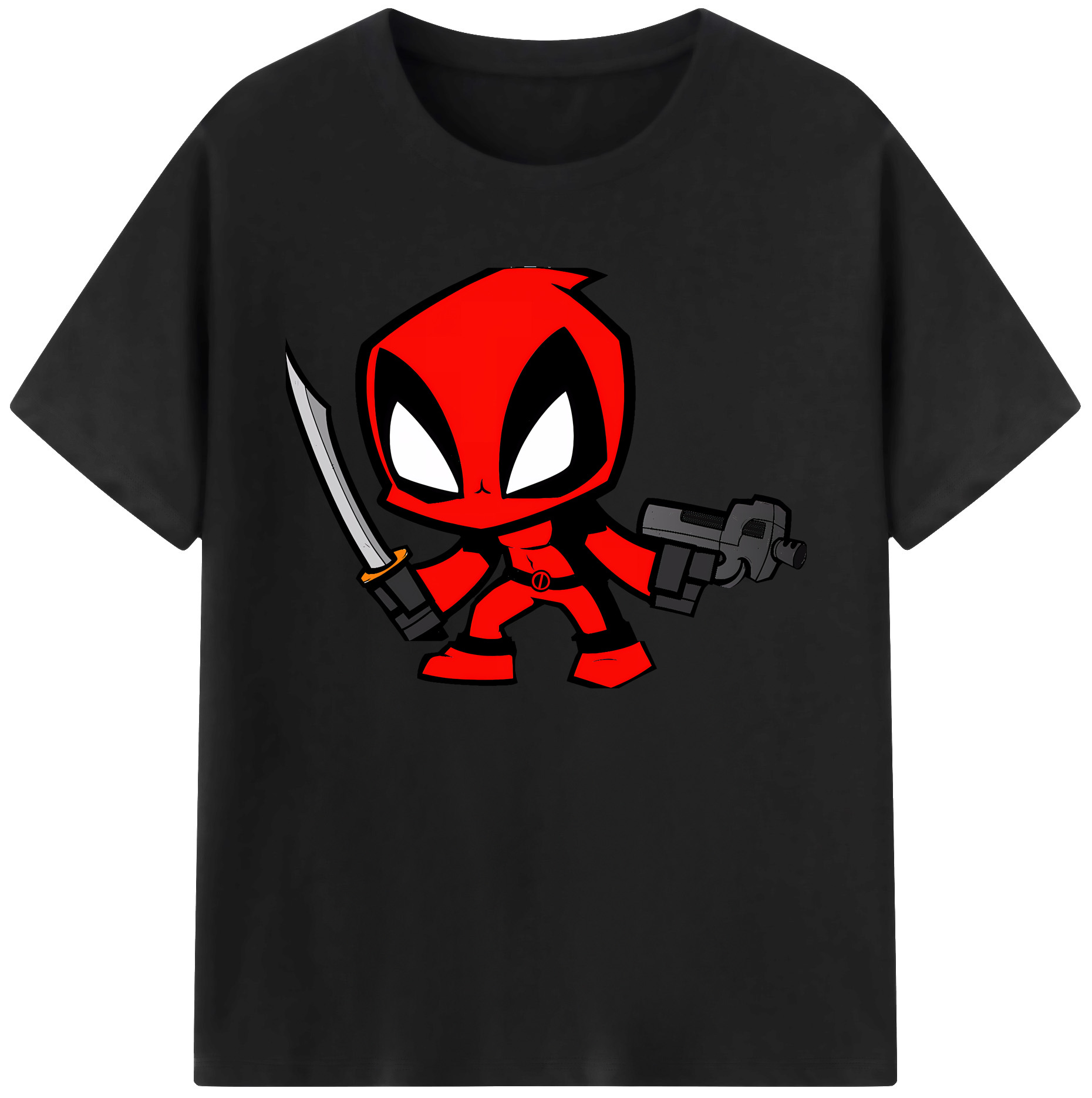 （画像用） Deadpool デッドプール 綿100％ メンズ半袖Tシャツ｜肌触りやわらか＆通気性