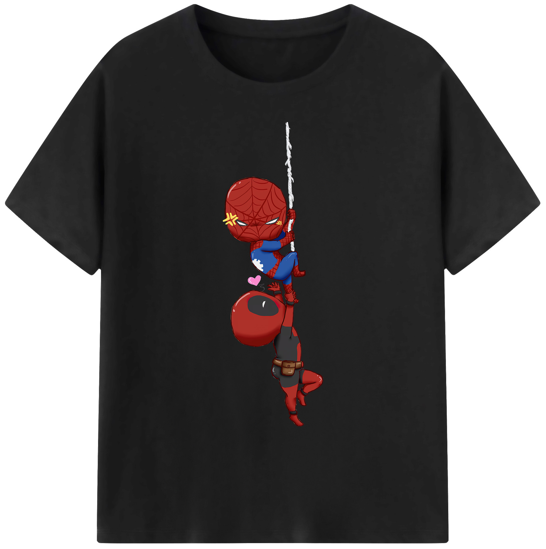 （画像用） Deadpool デッドプール 綿100％ メンズ半袖Tシャツ｜肌触りやわらか＆通気性