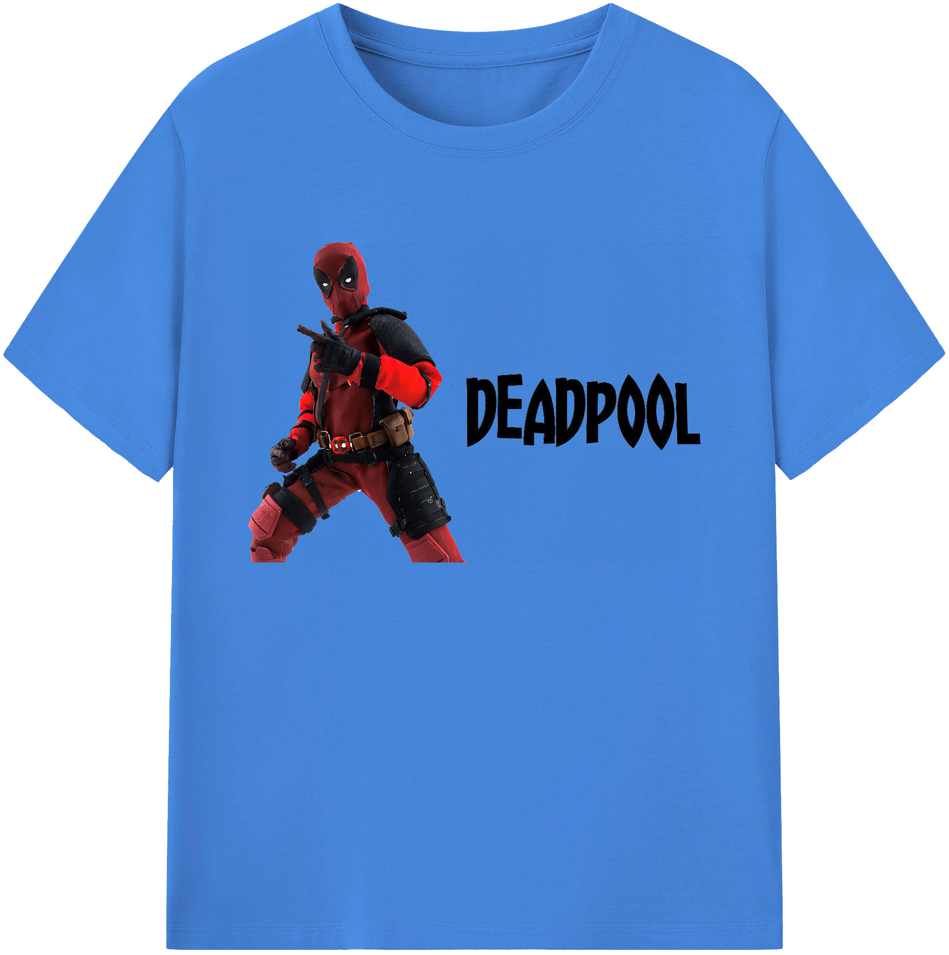 （画像用） Deadpool デッドプール 綿100％ メンズ半袖Tシャツ｜肌触りやわらか＆通気性