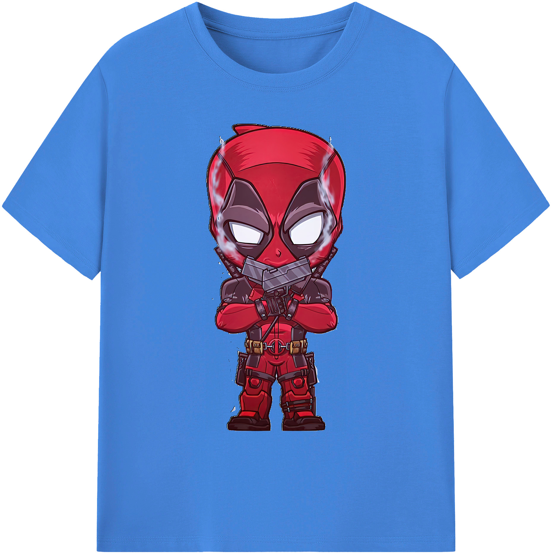 （画像用） Deadpool デッドプール 綿100％ メンズ半袖Tシャツ｜肌触りやわらか＆通気性