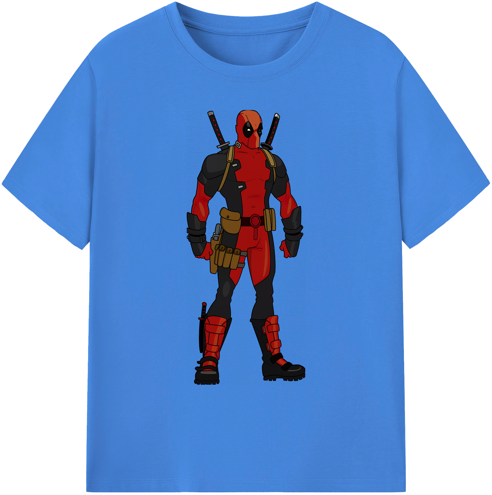 （画像用） Deadpool デッドプール 綿100％ メンズ半袖Tシャツ｜肌触りやわらか＆通気性