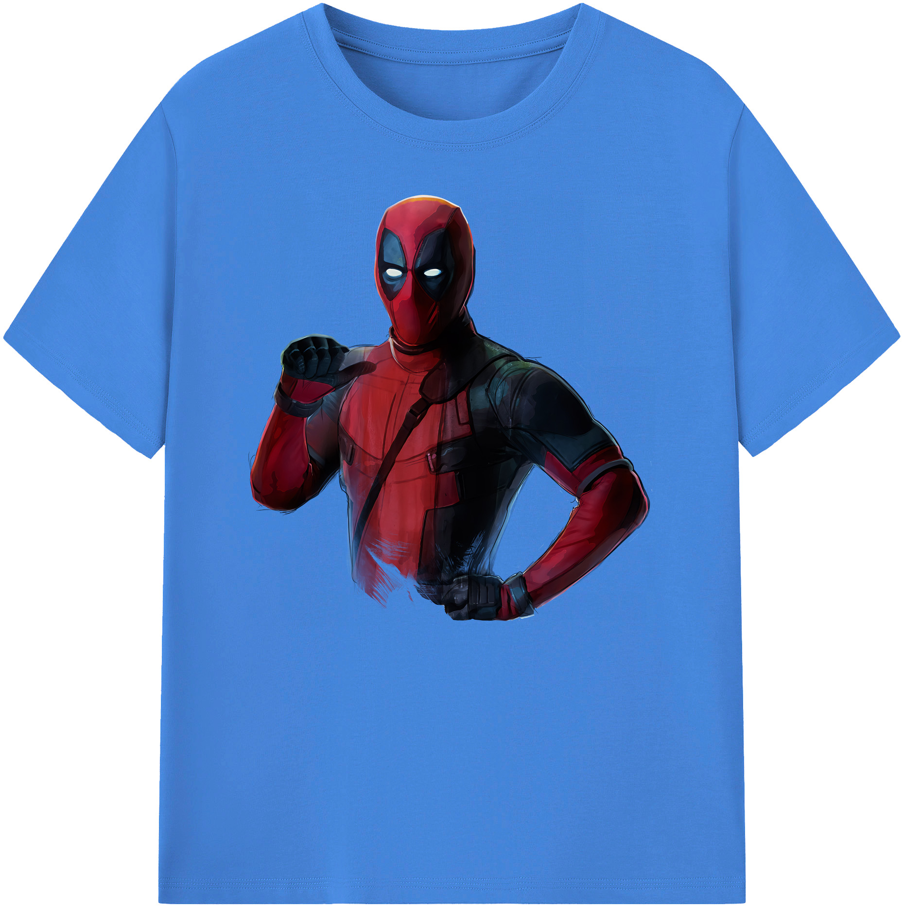 （画像用） Deadpool デッドプール 綿100％ メンズ半袖Tシャツ｜肌触りやわらか＆通気性