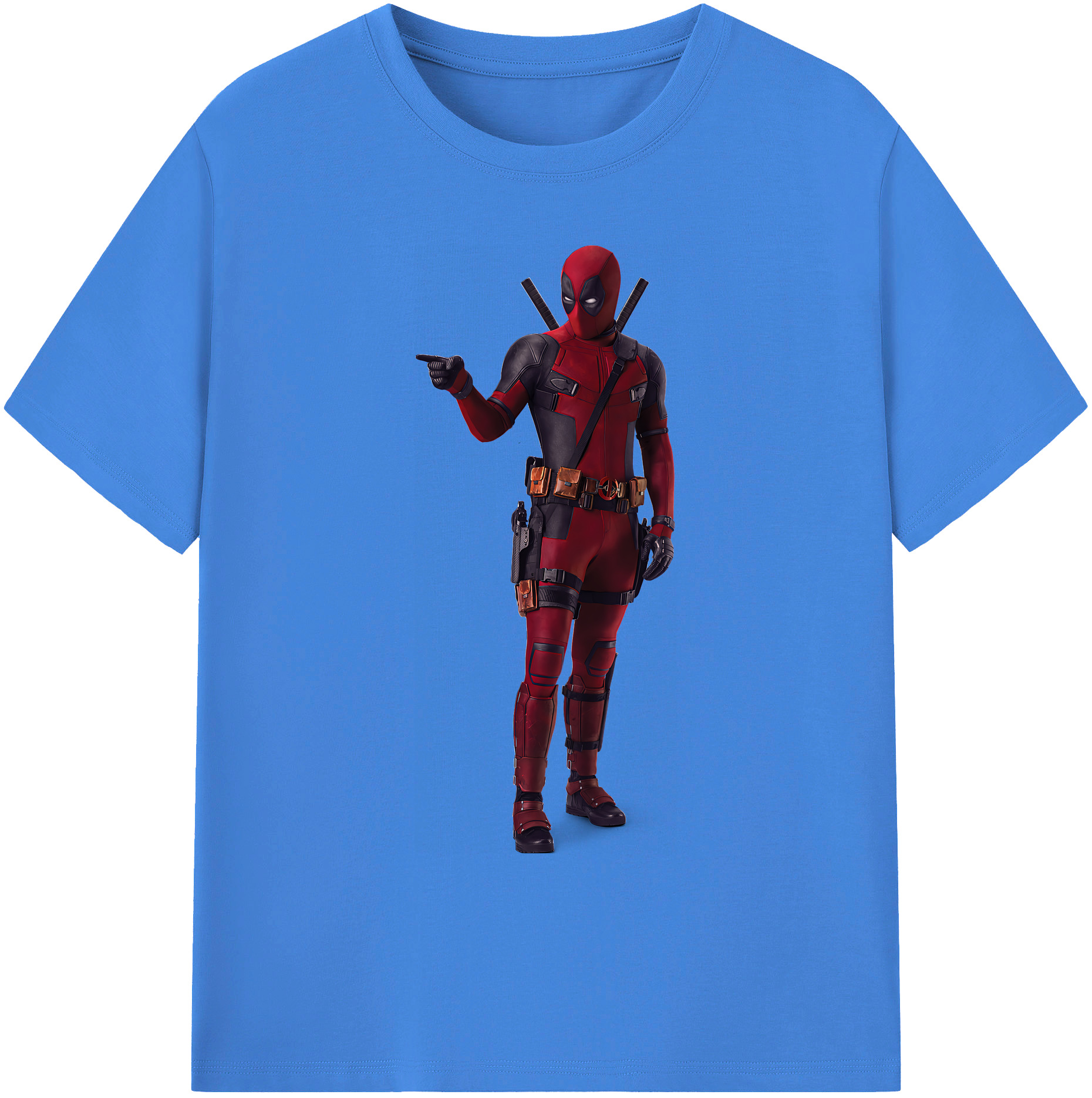 （画像用） Deadpool デッドプール 綿100％ メンズ半袖Tシャツ｜肌触りやわらか＆通気性