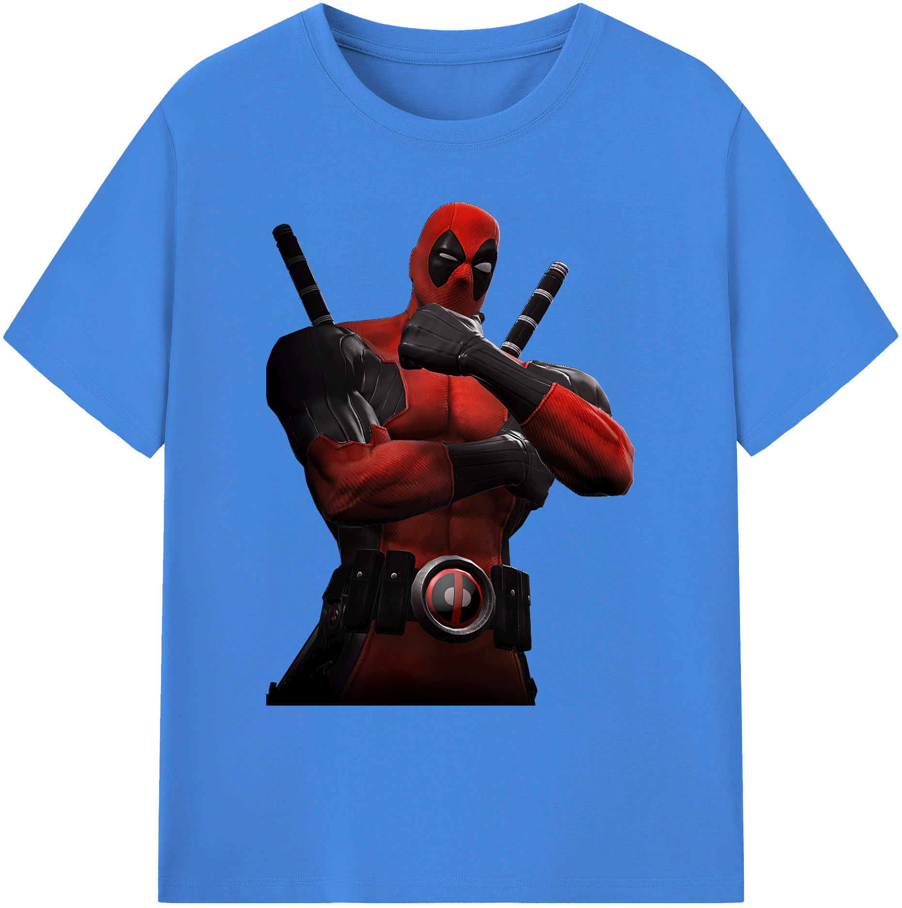 （画像用） Deadpool デッドプール 綿100％ メンズ半袖Tシャツ｜肌触りやわらか＆通気性