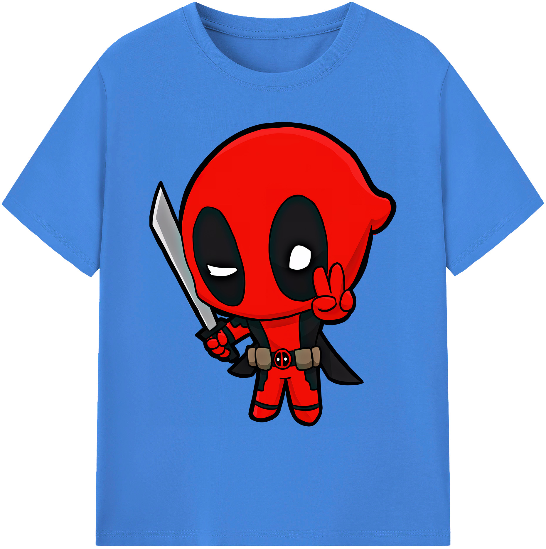 （画像用） Deadpool デッドプール 綿100％ メンズ半袖Tシャツ｜肌触りやわらか＆通気性