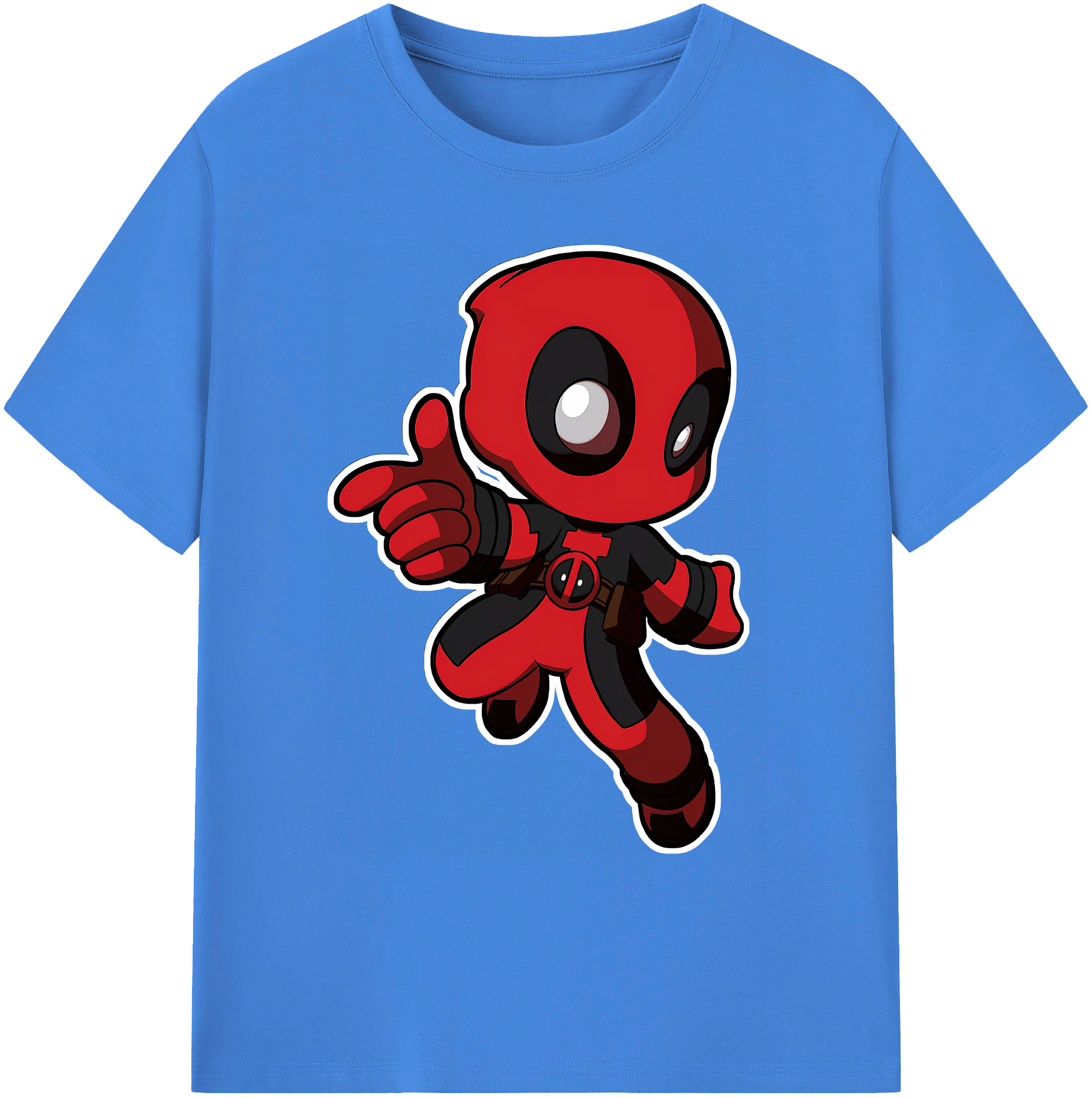 （画像用） Deadpool デッドプール 綿100％ メンズ半袖Tシャツ｜肌触りやわらか＆通気性
