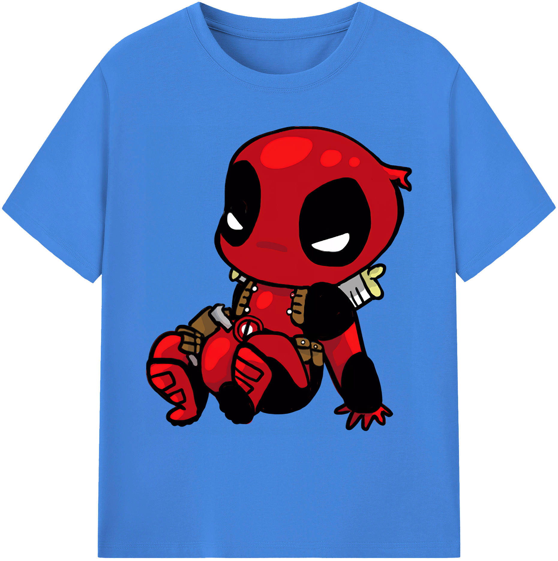 （画像用） Deadpool デッドプール 綿100％ メンズ半袖Tシャツ｜肌触りやわらか＆通気性