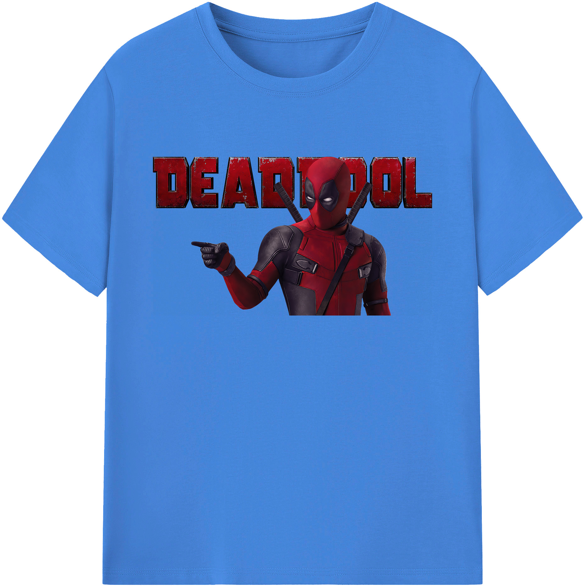（画像用） Deadpool デッドプール 綿100％ メンズ半袖Tシャツ｜肌触りやわらか＆通気性