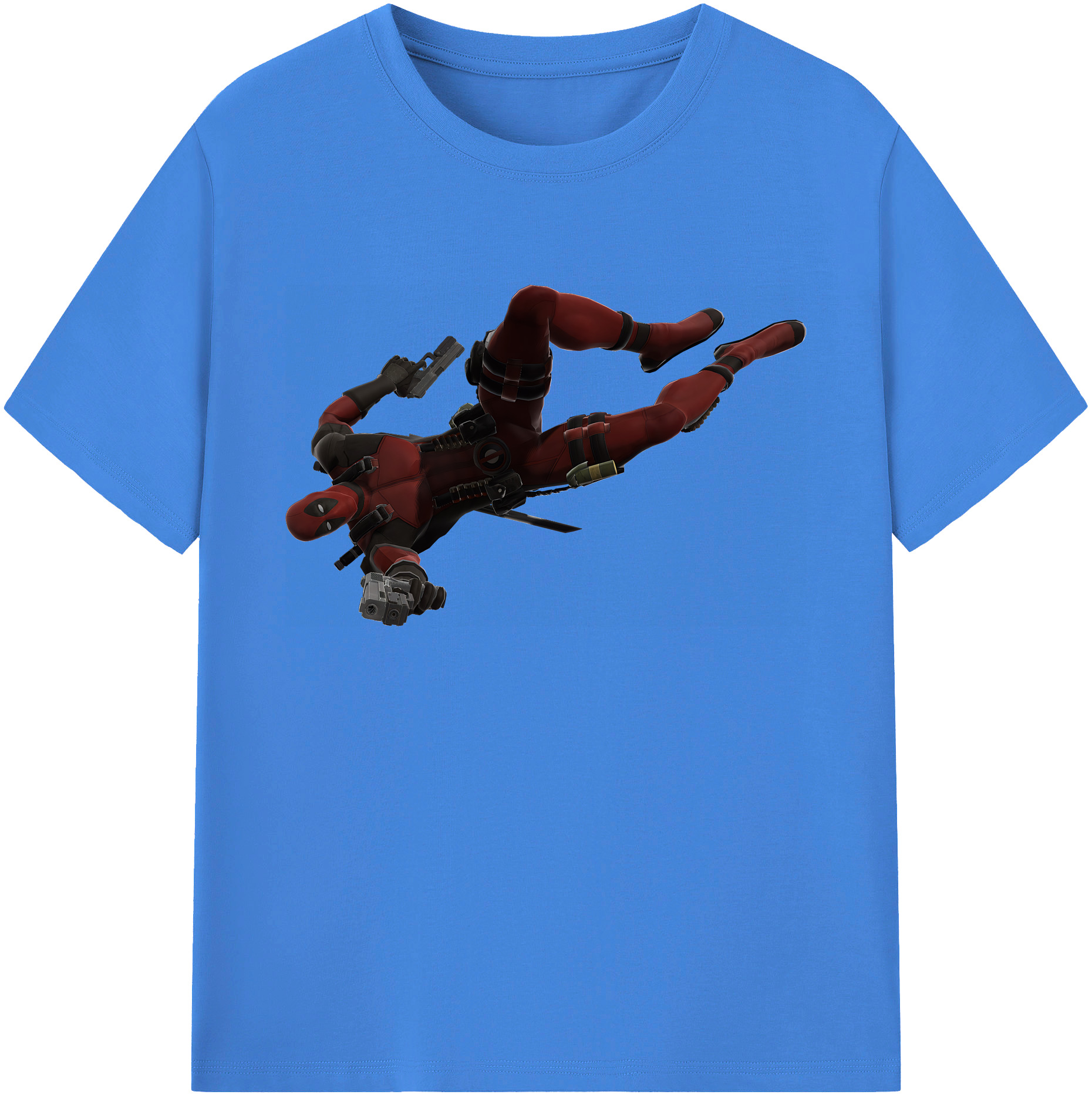 （画像用） Deadpool デッドプール 綿100％ メンズ半袖Tシャツ｜肌触りやわらか＆通気性
