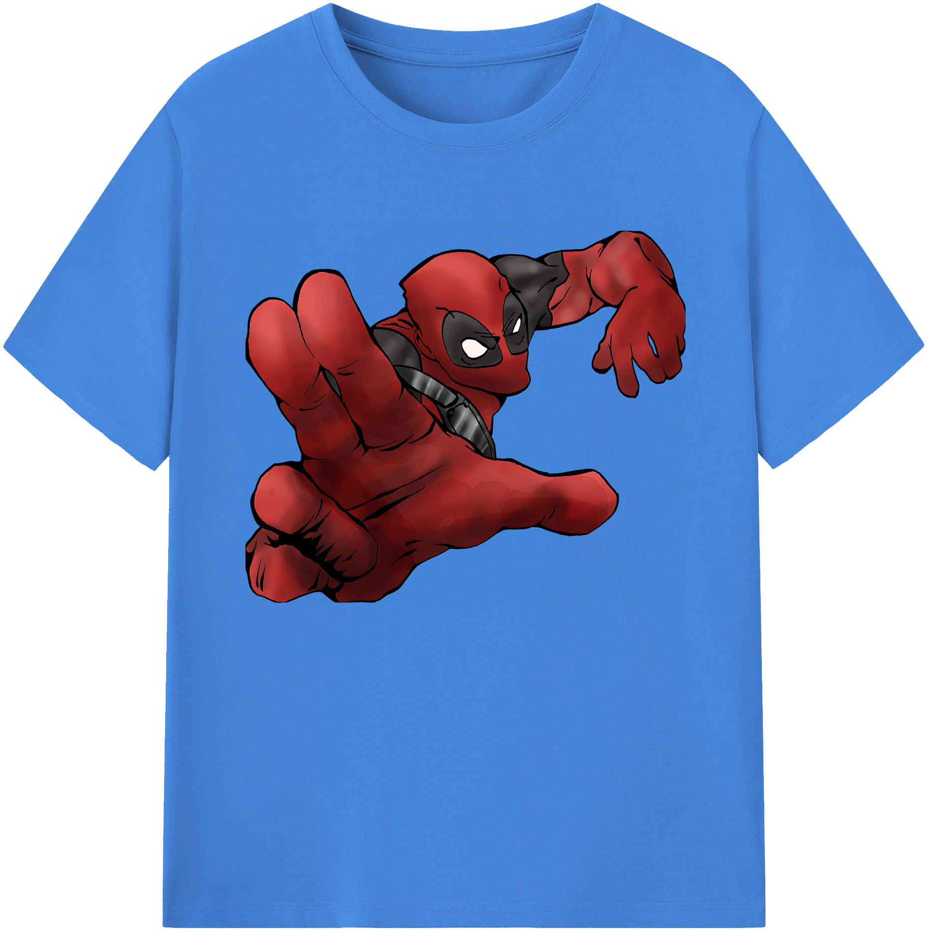 （画像用） Deadpool デッドプール 綿100％ メンズ半袖Tシャツ｜肌触りやわらか＆通気性