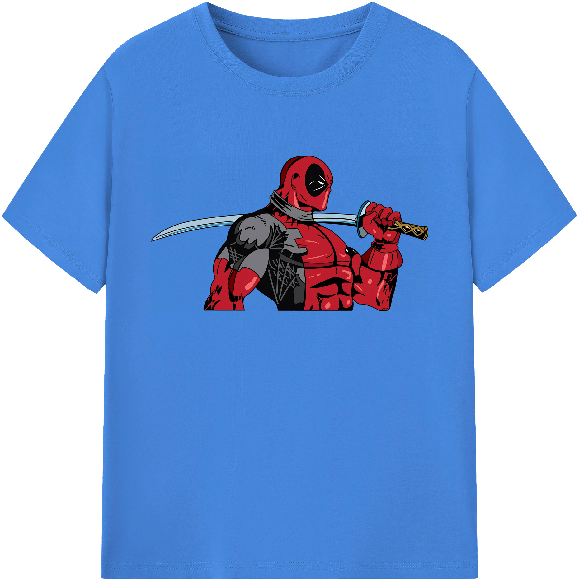 （画像用） Deadpool デッドプール 綿100％ メンズ半袖Tシャツ｜肌触りやわらか＆通気性