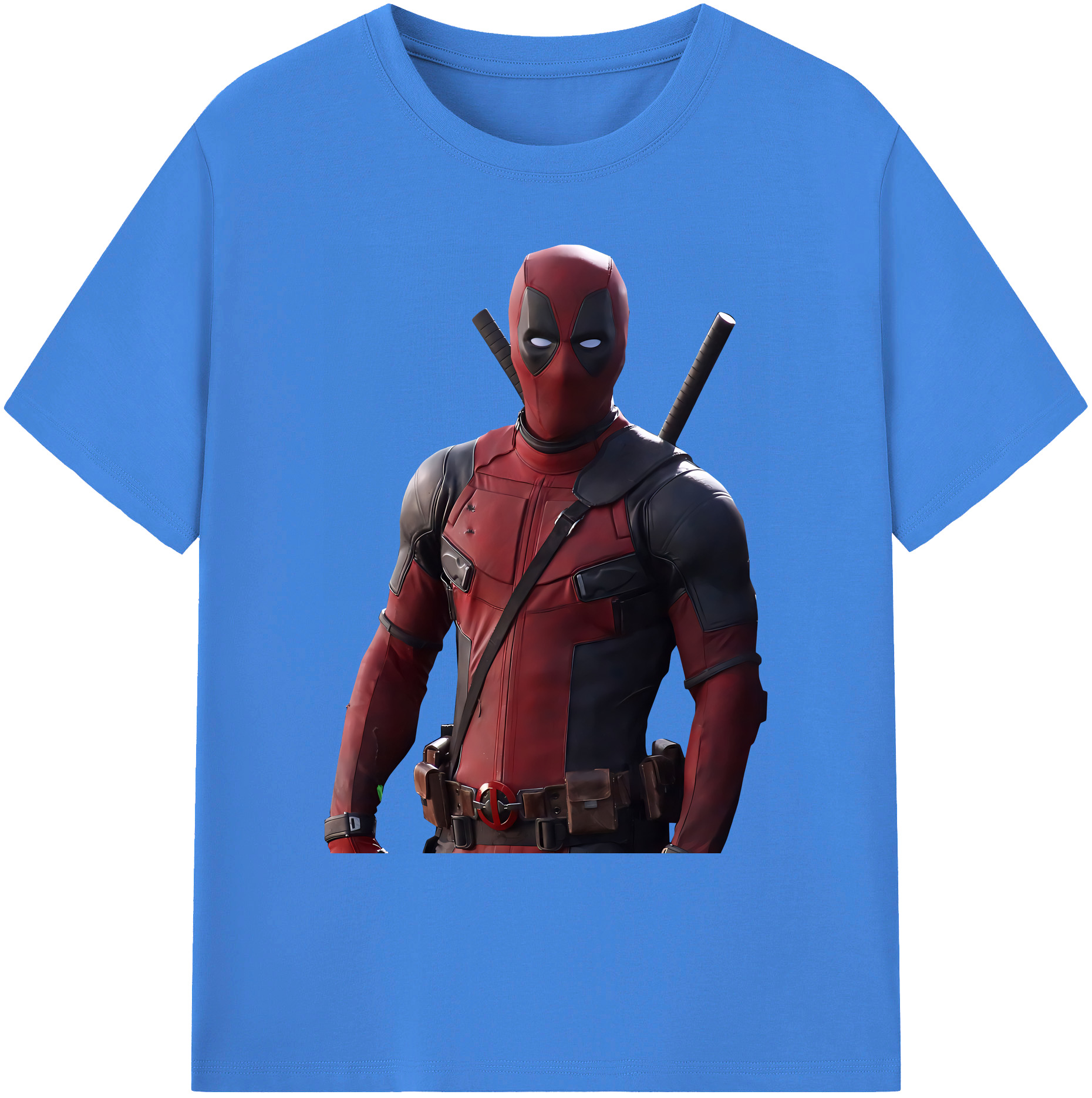 （画像用） Deadpool デッドプール 綿100％ メンズ半袖Tシャツ｜肌触りやわらか＆通気性