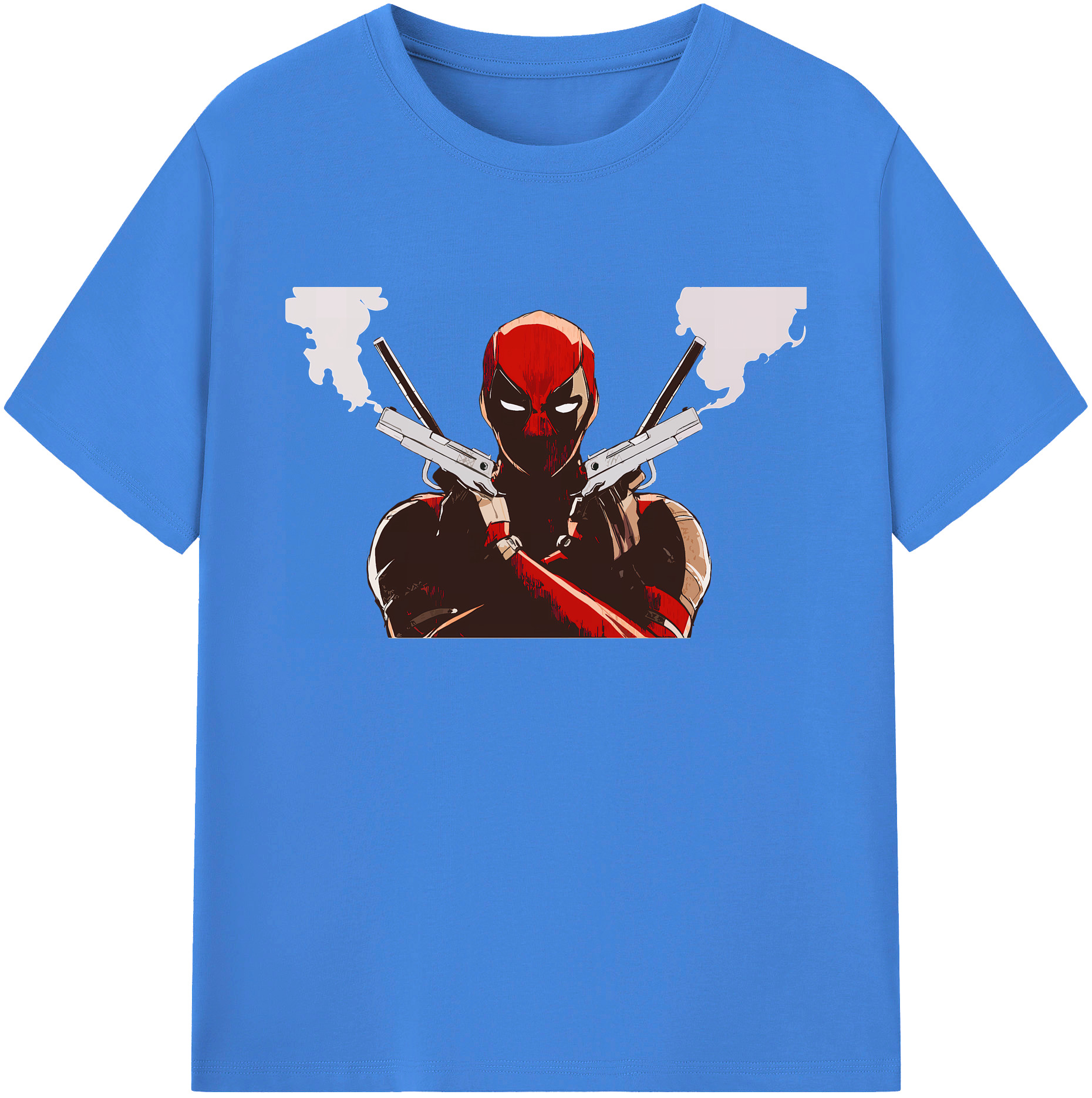 （画像用） Deadpool デッドプール 綿100％ メンズ半袖Tシャツ｜肌触りやわらか＆通気性