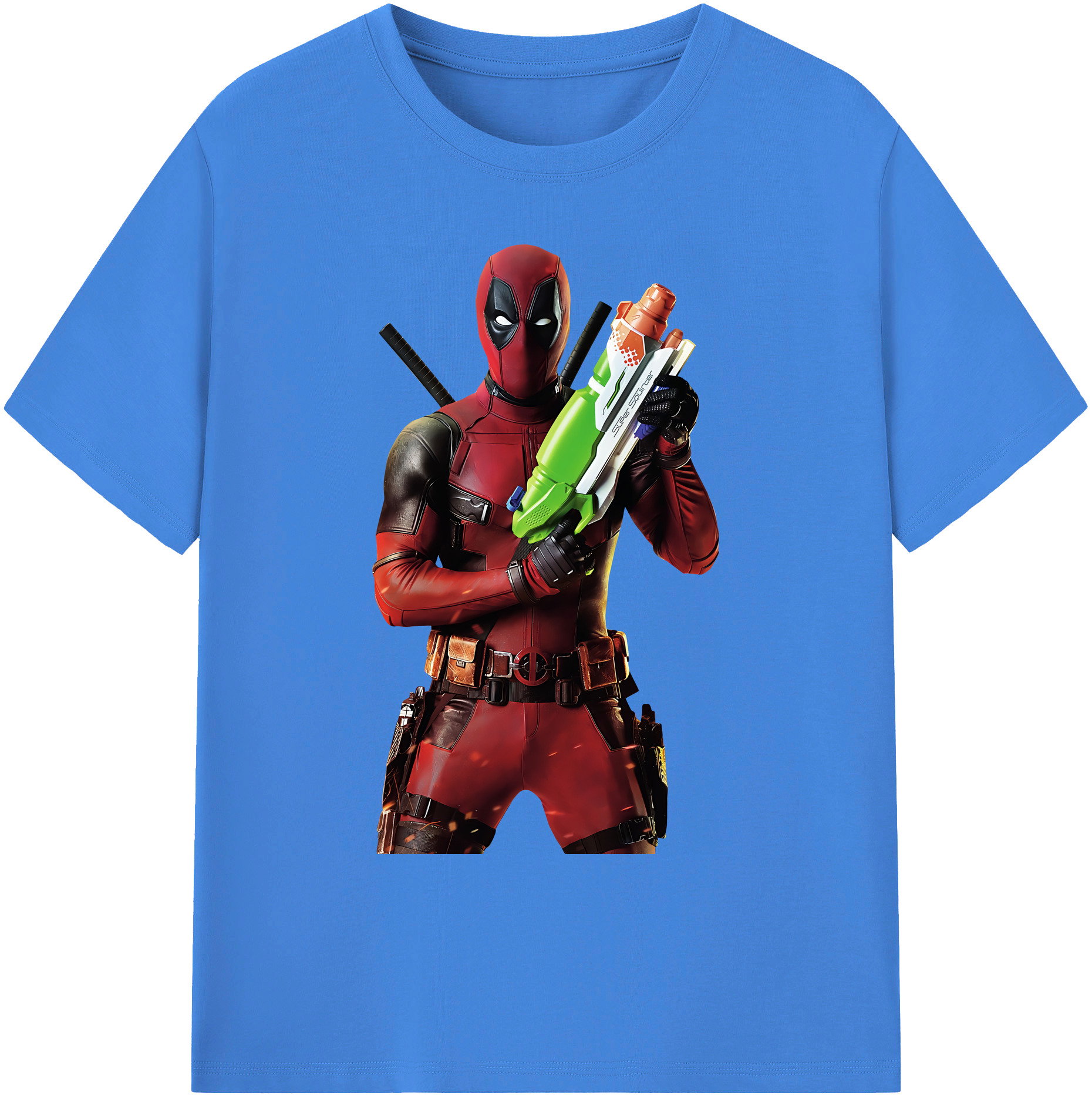 （画像用） Deadpool デッドプール 綿100％ メンズ半袖Tシャツ｜肌触りやわらか＆通気性