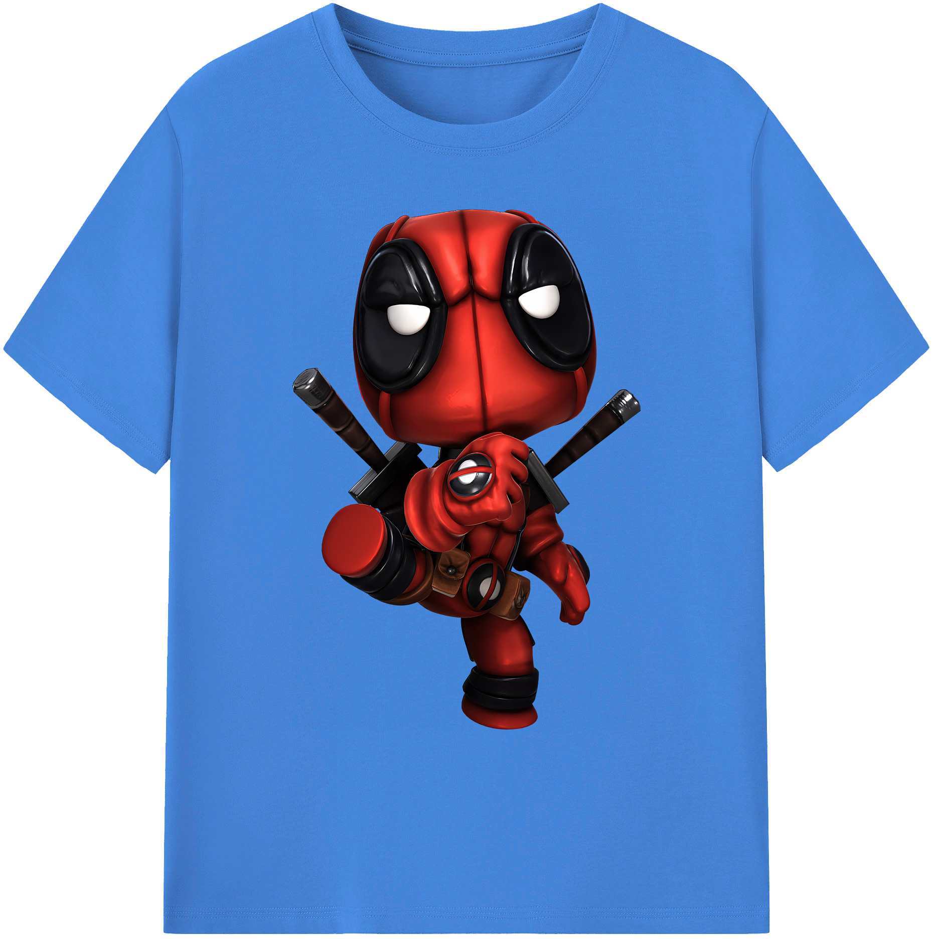 （画像用） Deadpool デッドプール 綿100％ メンズ半袖Tシャツ｜肌触りやわらか＆通気性