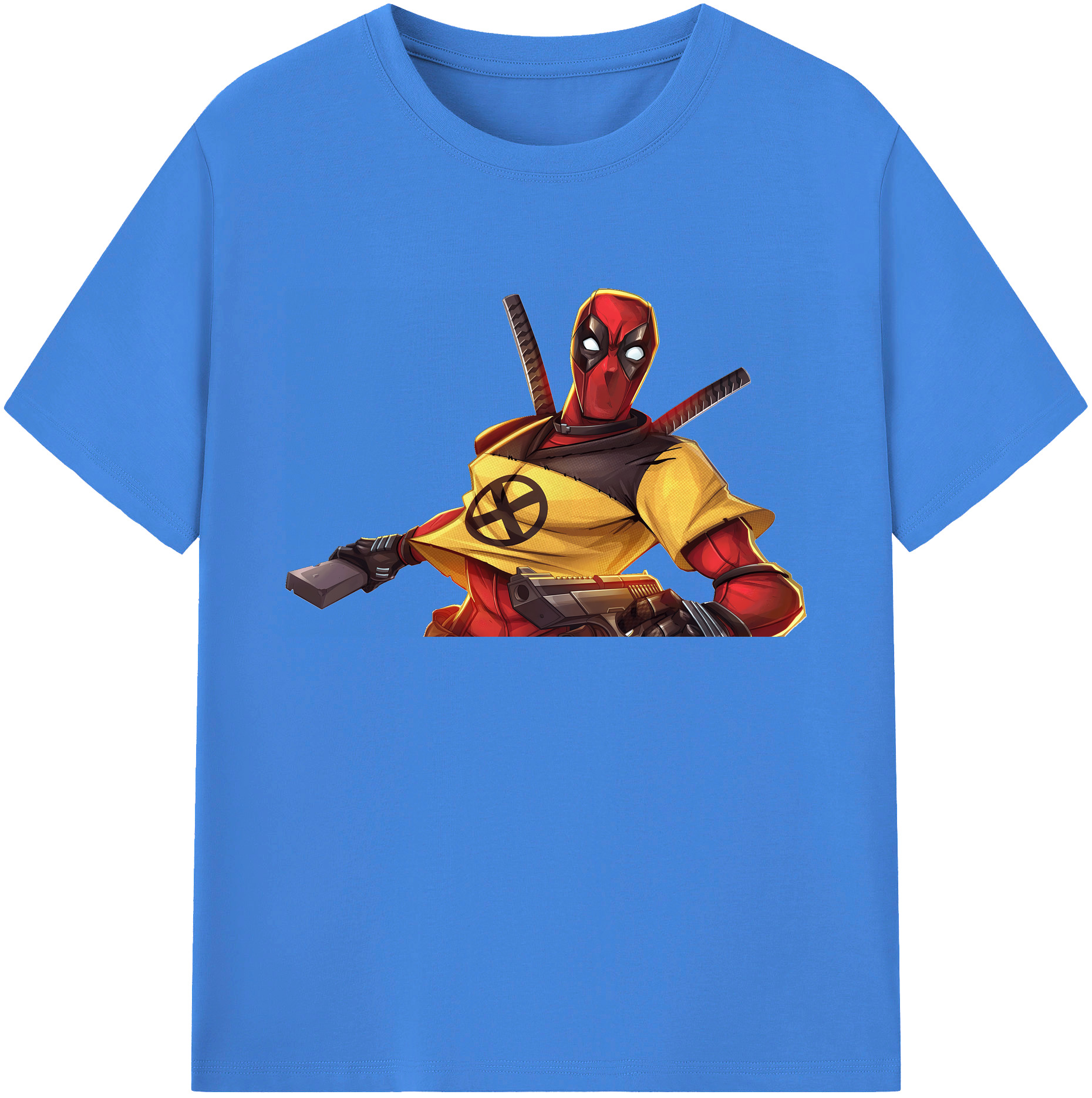 （画像用） Deadpool デッドプール 綿100％ メンズ半袖Tシャツ｜肌触りやわらか＆通気性