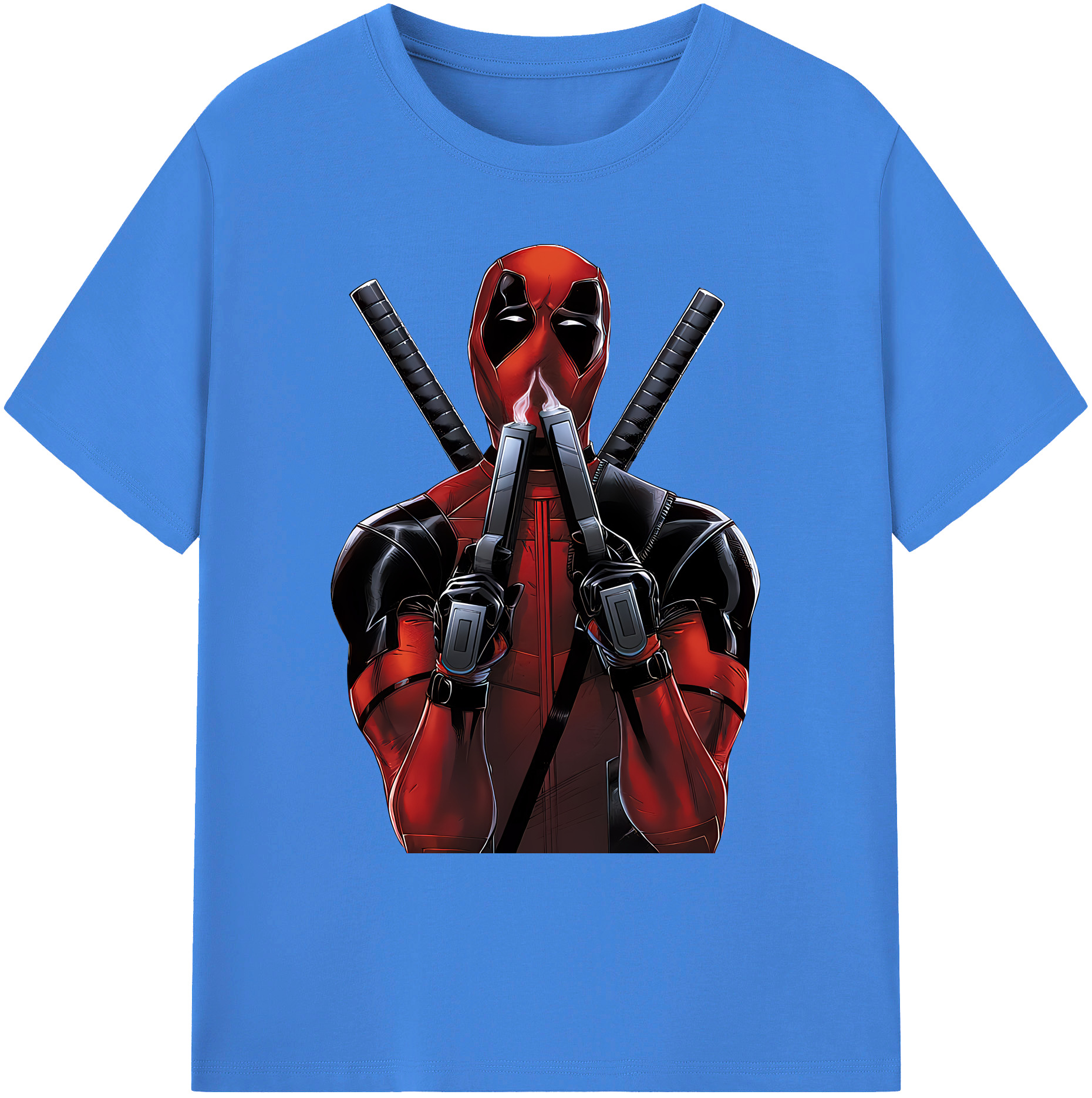 （画像用） Deadpool デッドプール 綿100％ メンズ半袖Tシャツ｜肌触りやわらか＆通気性