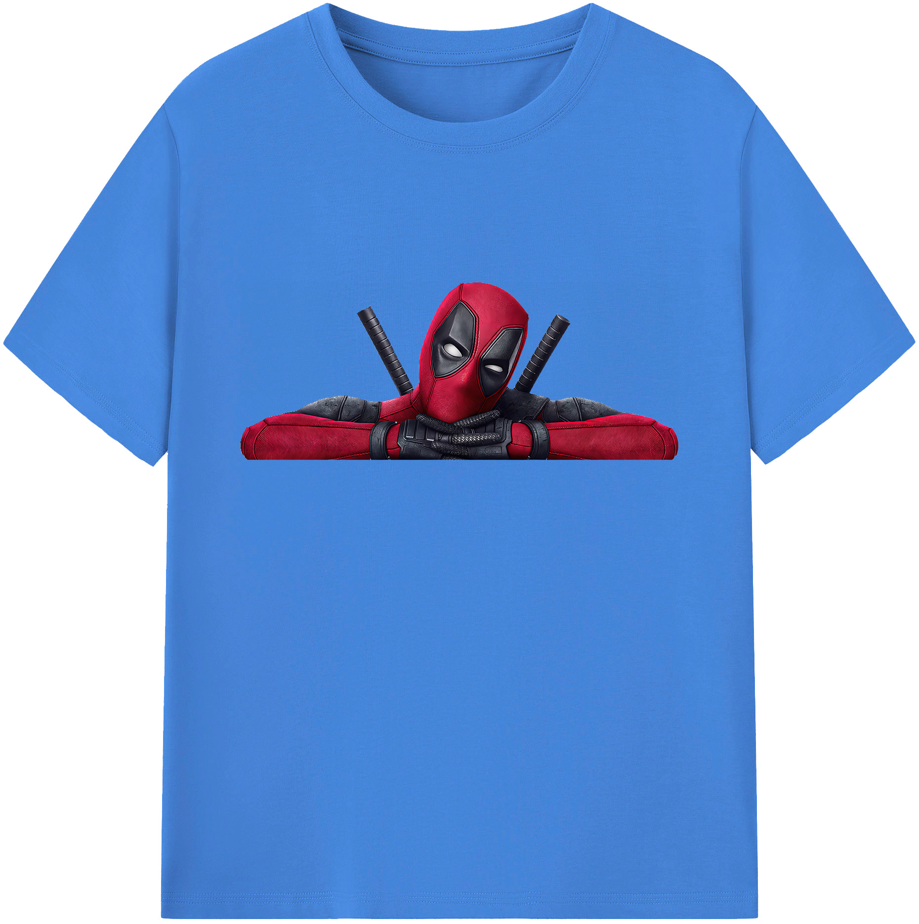 （画像用） Deadpool デッドプール 綿100％ メンズ半袖Tシャツ｜肌触りやわらか＆通気性