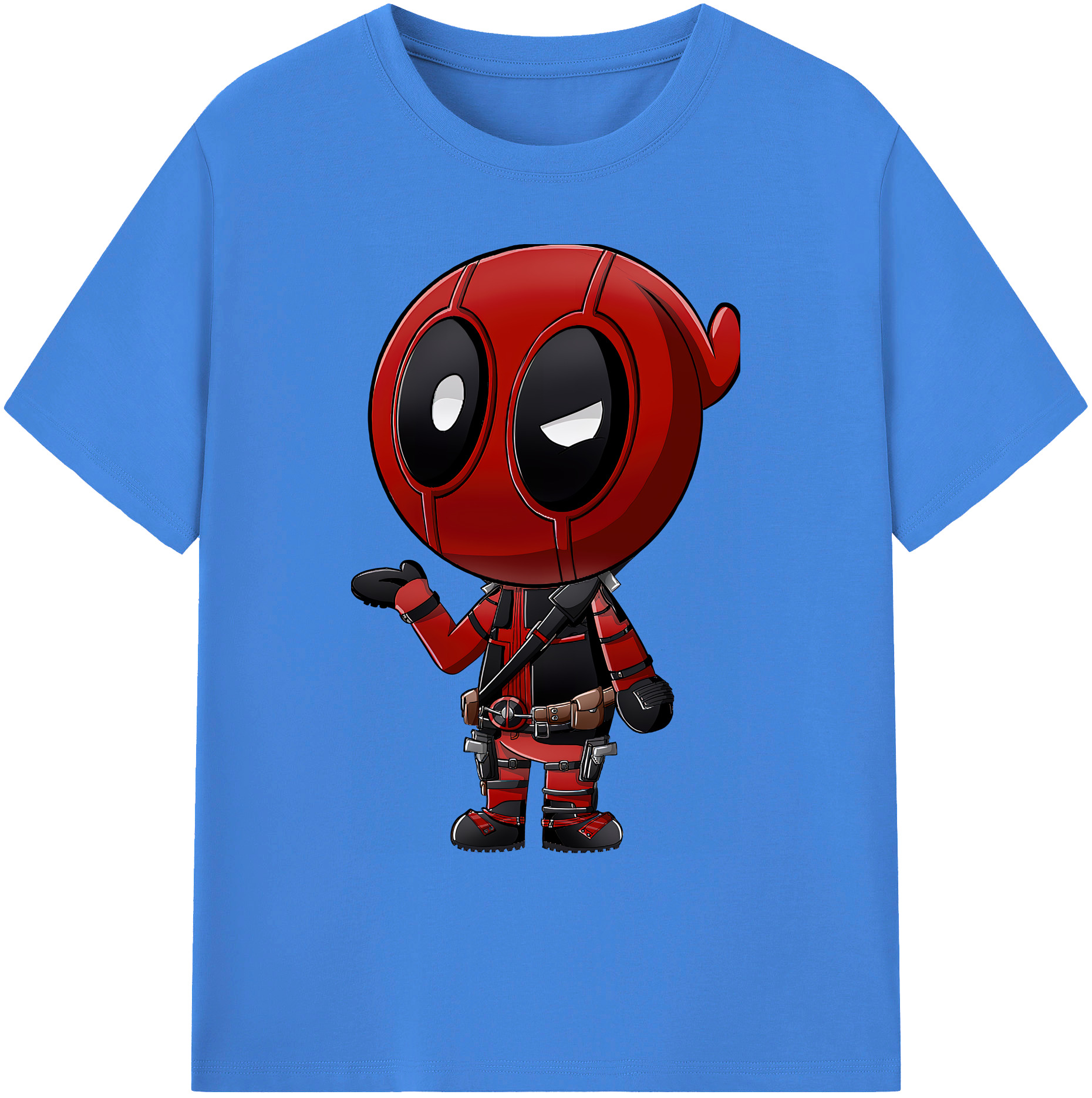 （画像用） Deadpool デッドプール 綿100％ メンズ半袖Tシャツ｜肌触りやわらか＆通気性