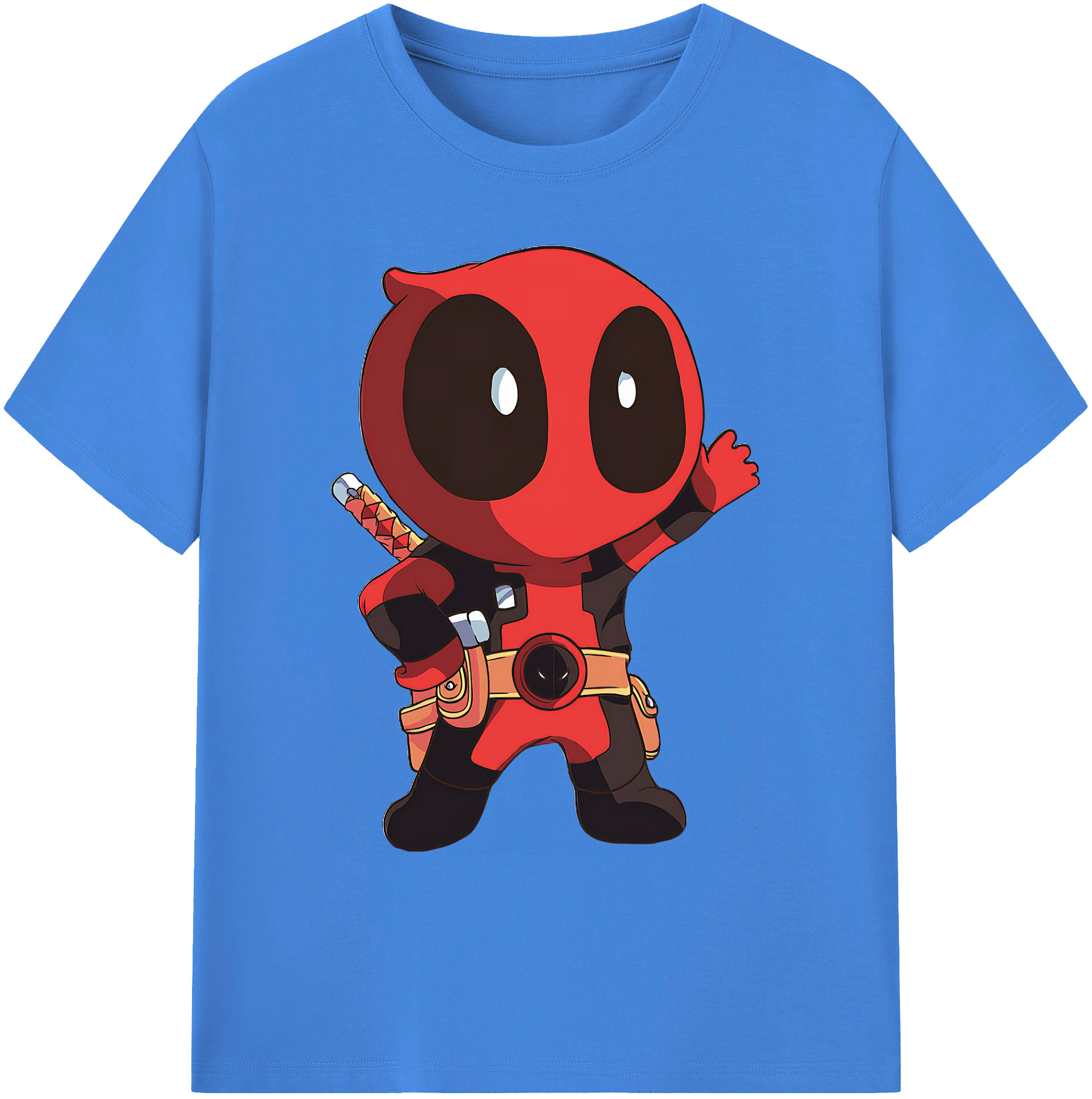 （画像用） Deadpool デッドプール 綿100％ メンズ半袖Tシャツ｜肌触りやわらか＆通気性