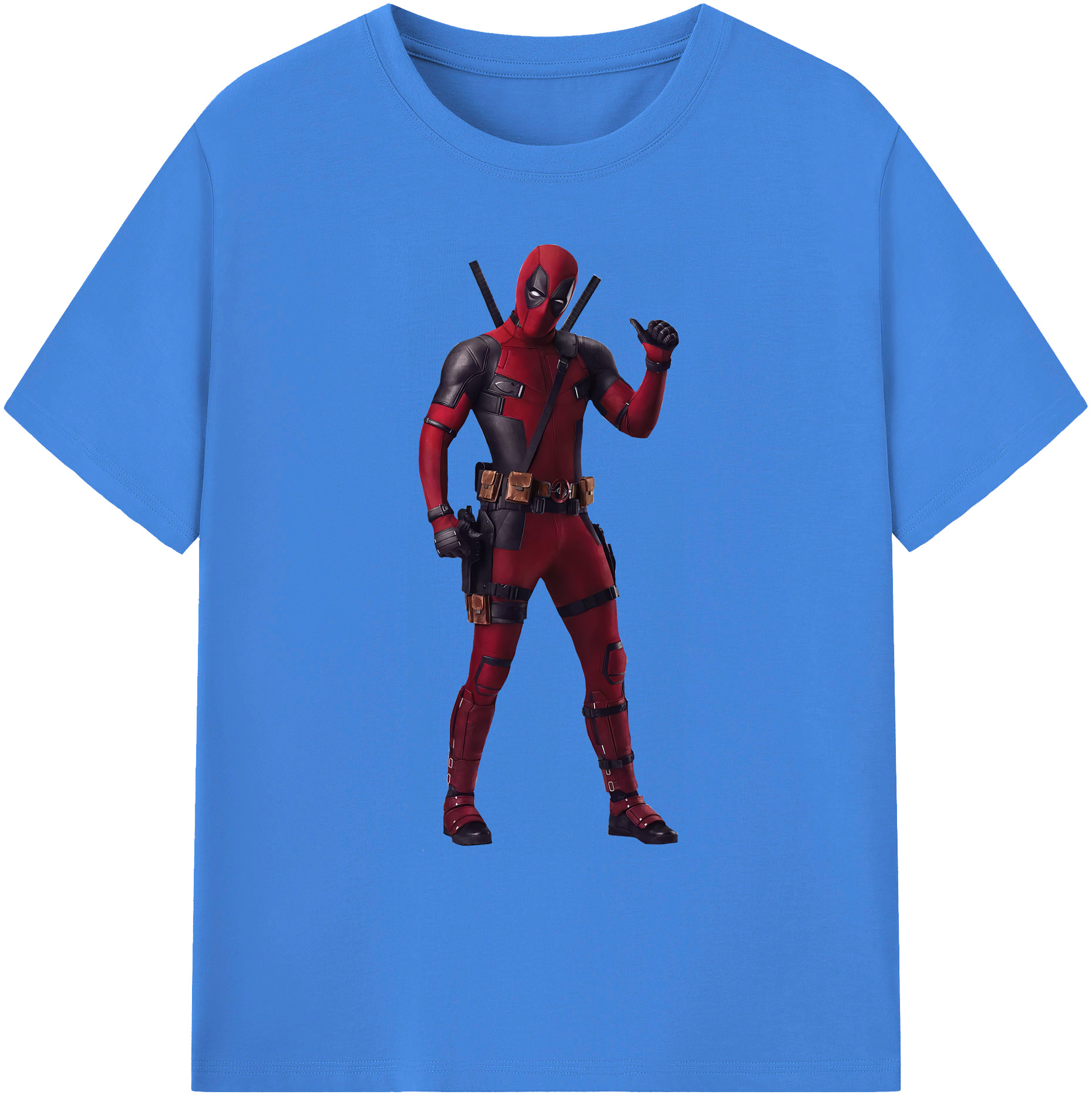 （画像用） Deadpool デッドプール 綿100％ メンズ半袖Tシャツ｜肌触りやわらか＆通気性